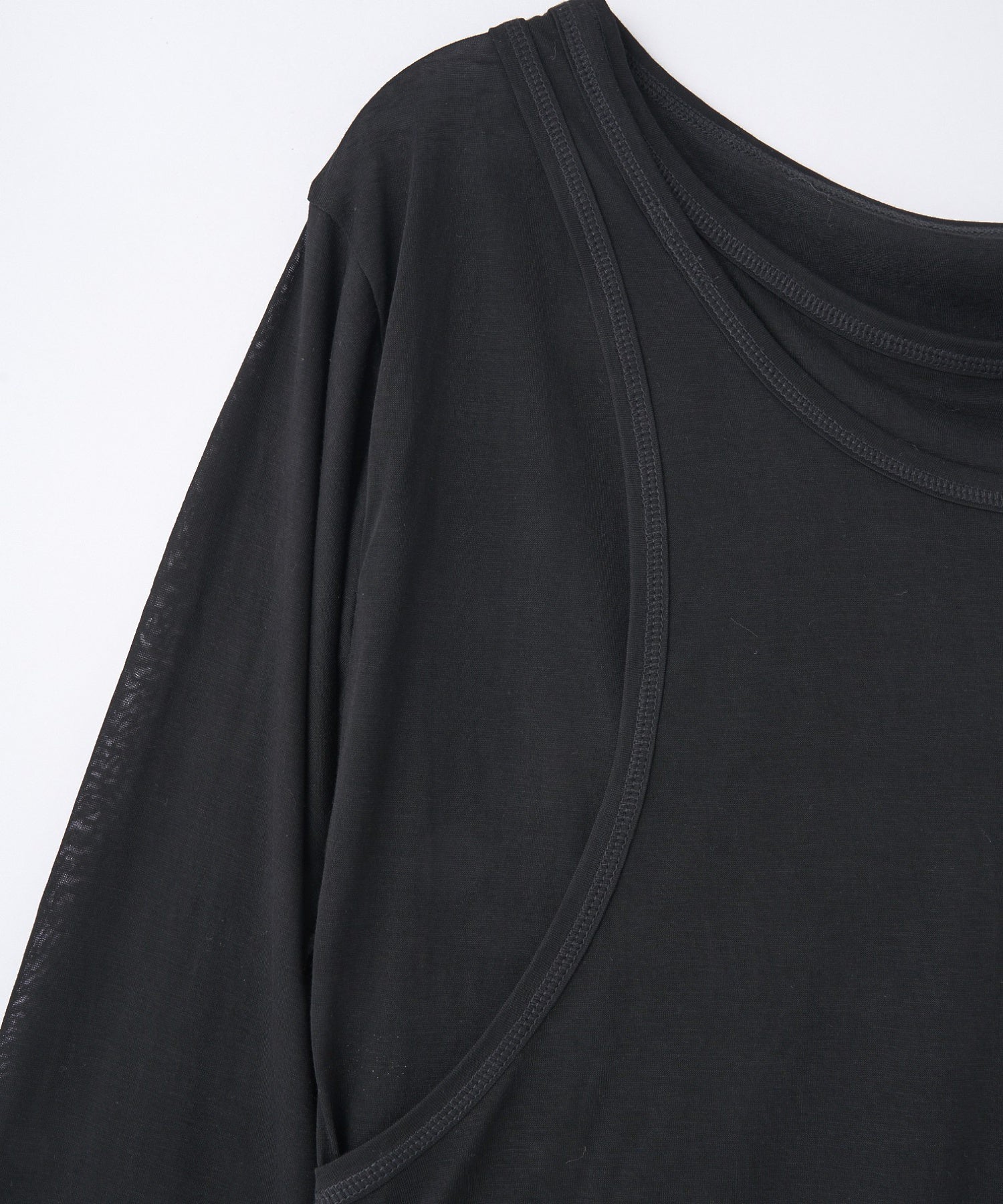 LAYERED LOOK L/S TOP