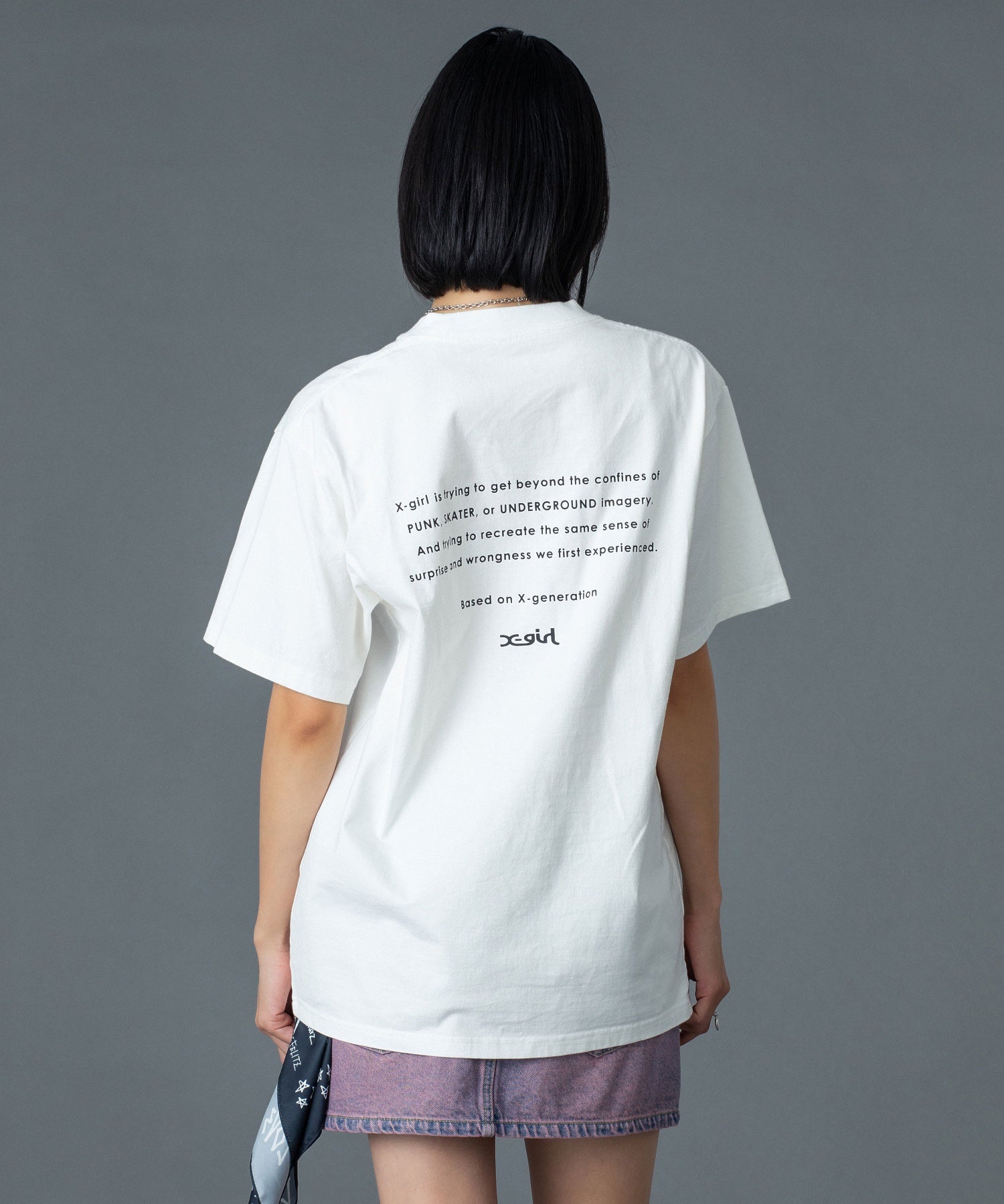 FACE AND WORDS POCKET S/S TEE