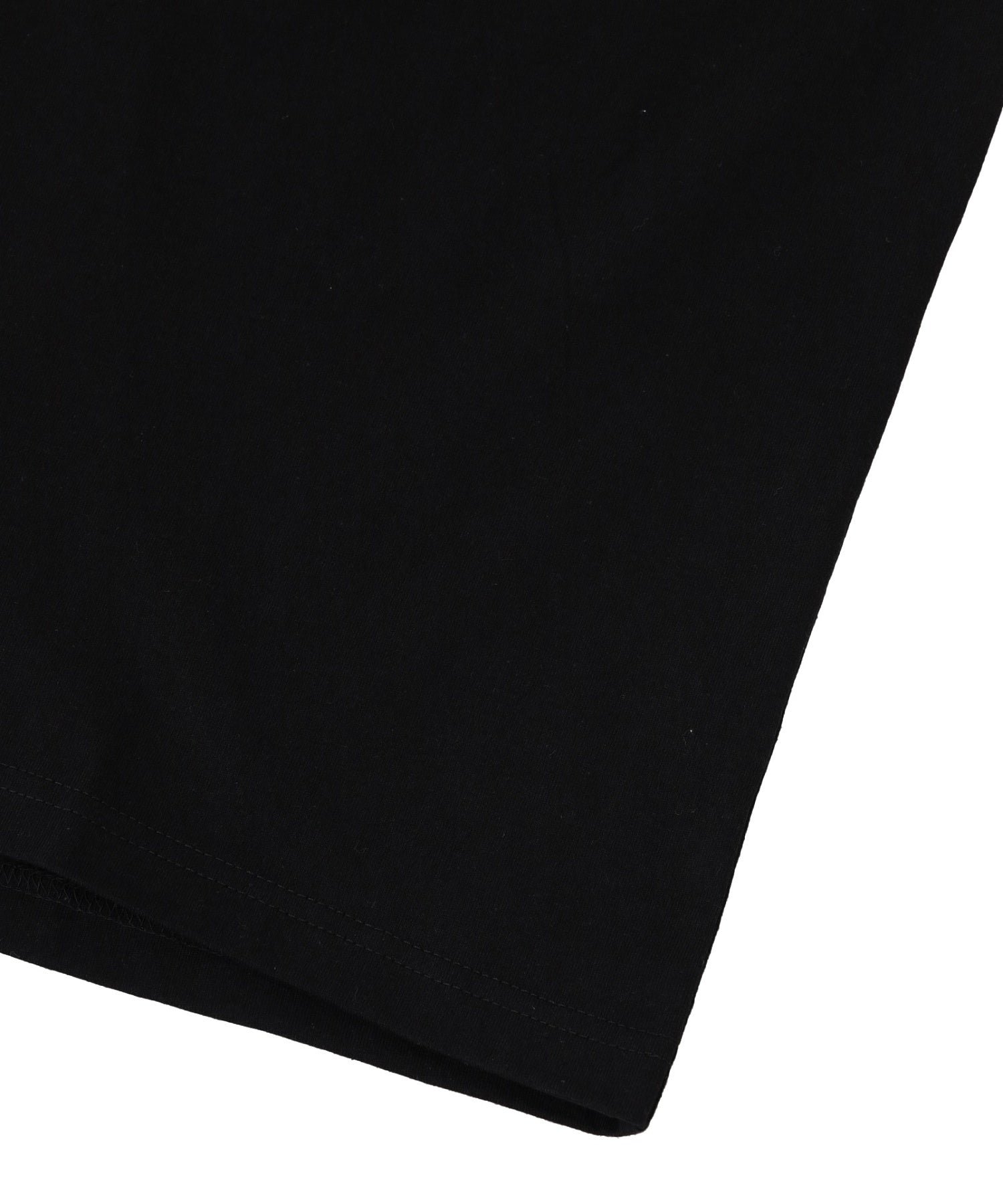 CUT OUT LOGO GINGHAM WIDE S/S TEE
