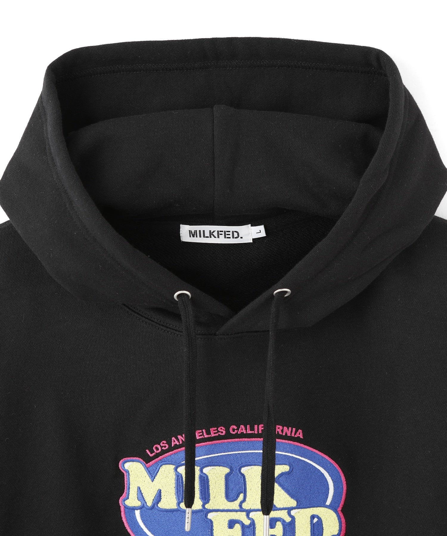OVAL LOGO WIDE HOODIE SWEAT