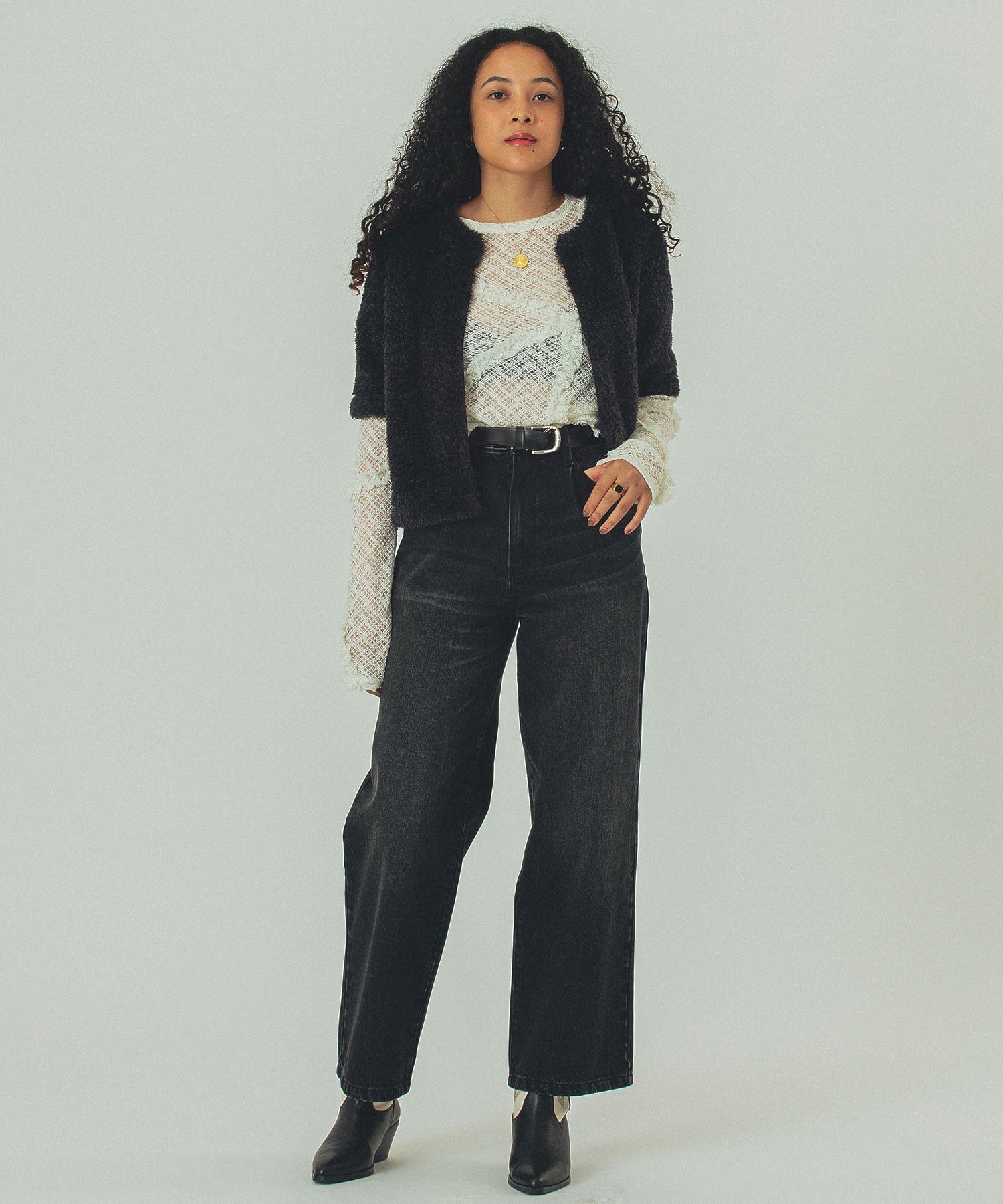 model:168cm 着用サイズ:ONE SIZE