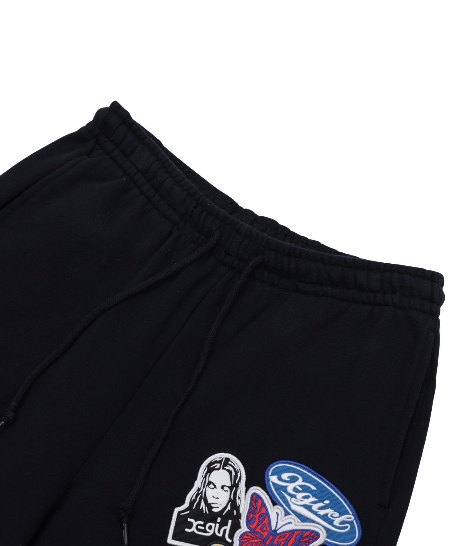 X-girl PATCHES SWEATPANTS