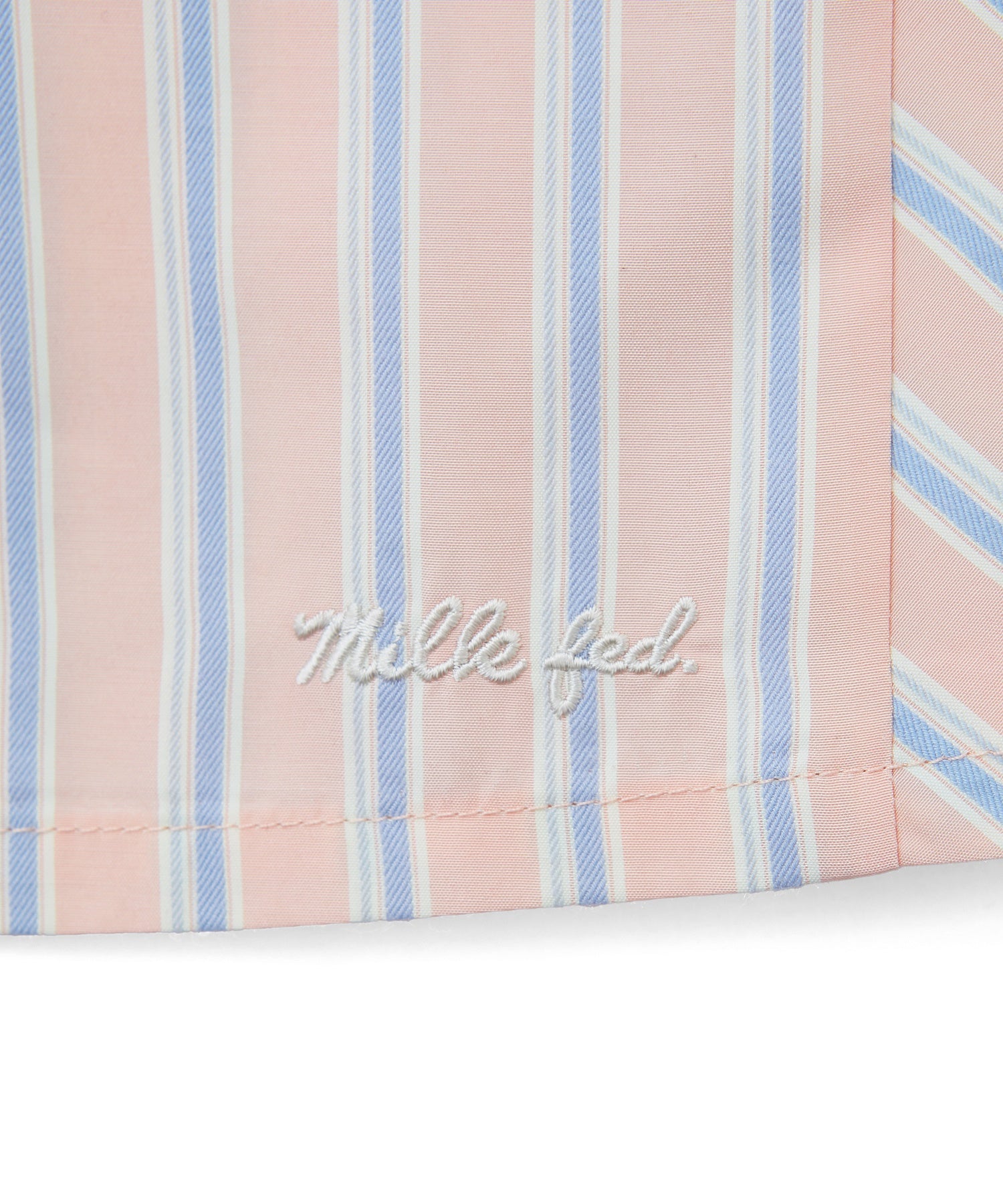 BIAS-CUT STRIPED CAMI DRESS