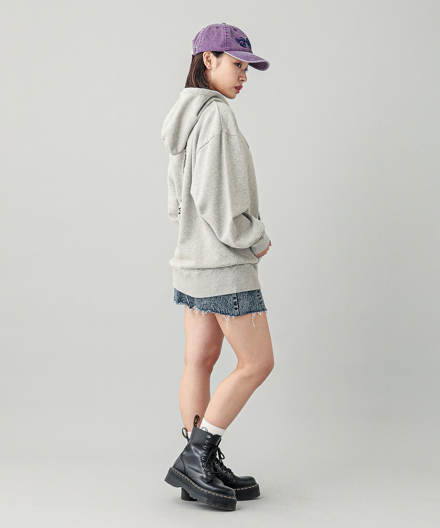 BY X-GIRL FOR X ZIP UP SWEAT HOODIE