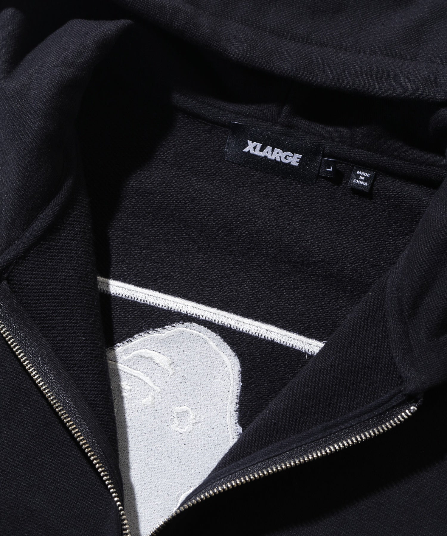 OG BOX ZIP UP HOODED SWEATSHIRT