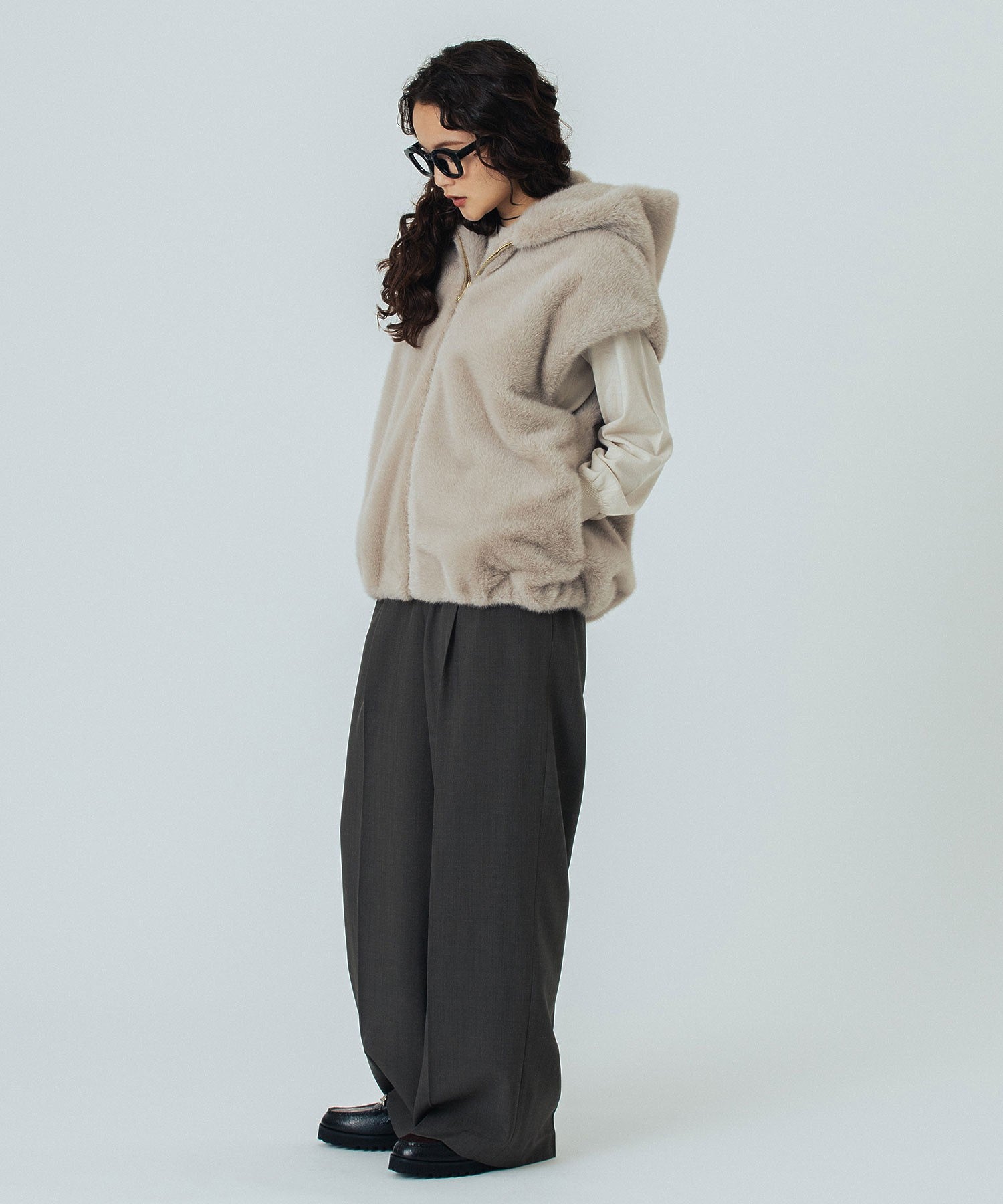 model:160cm 着用サイズ:ONE SIZE