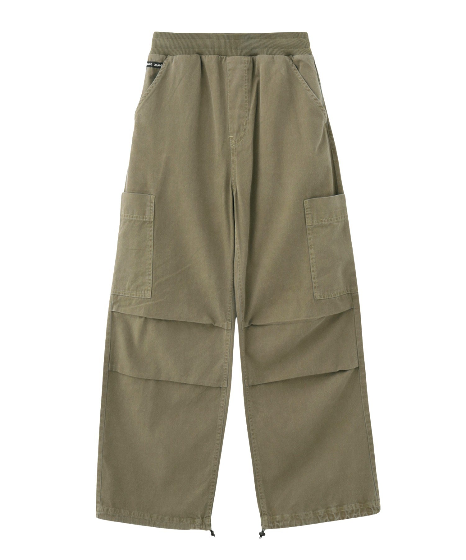WAIST RIB EASY PANTS