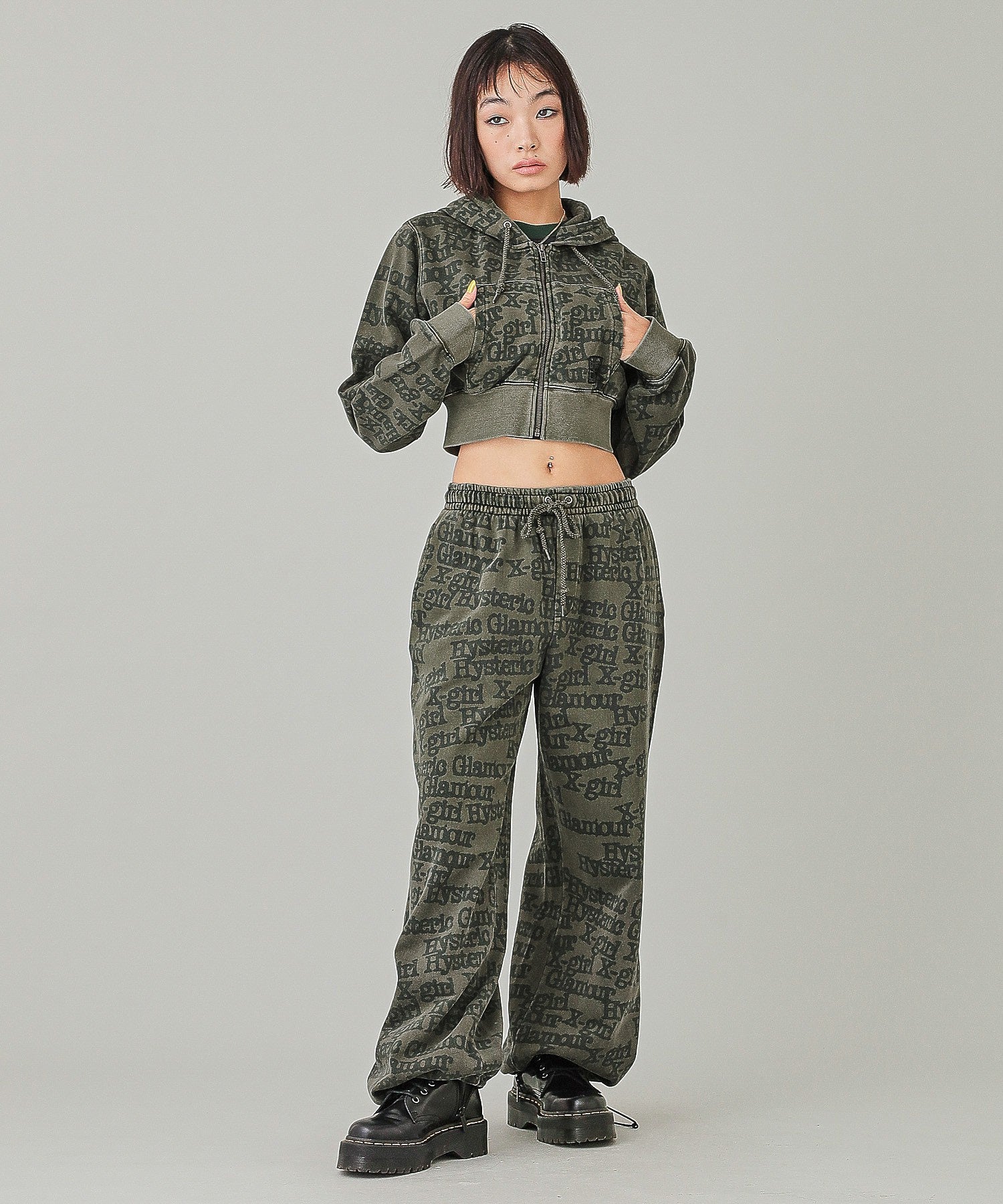 X-girl x HYSTERIC GLAMOUR SWEATPANTS