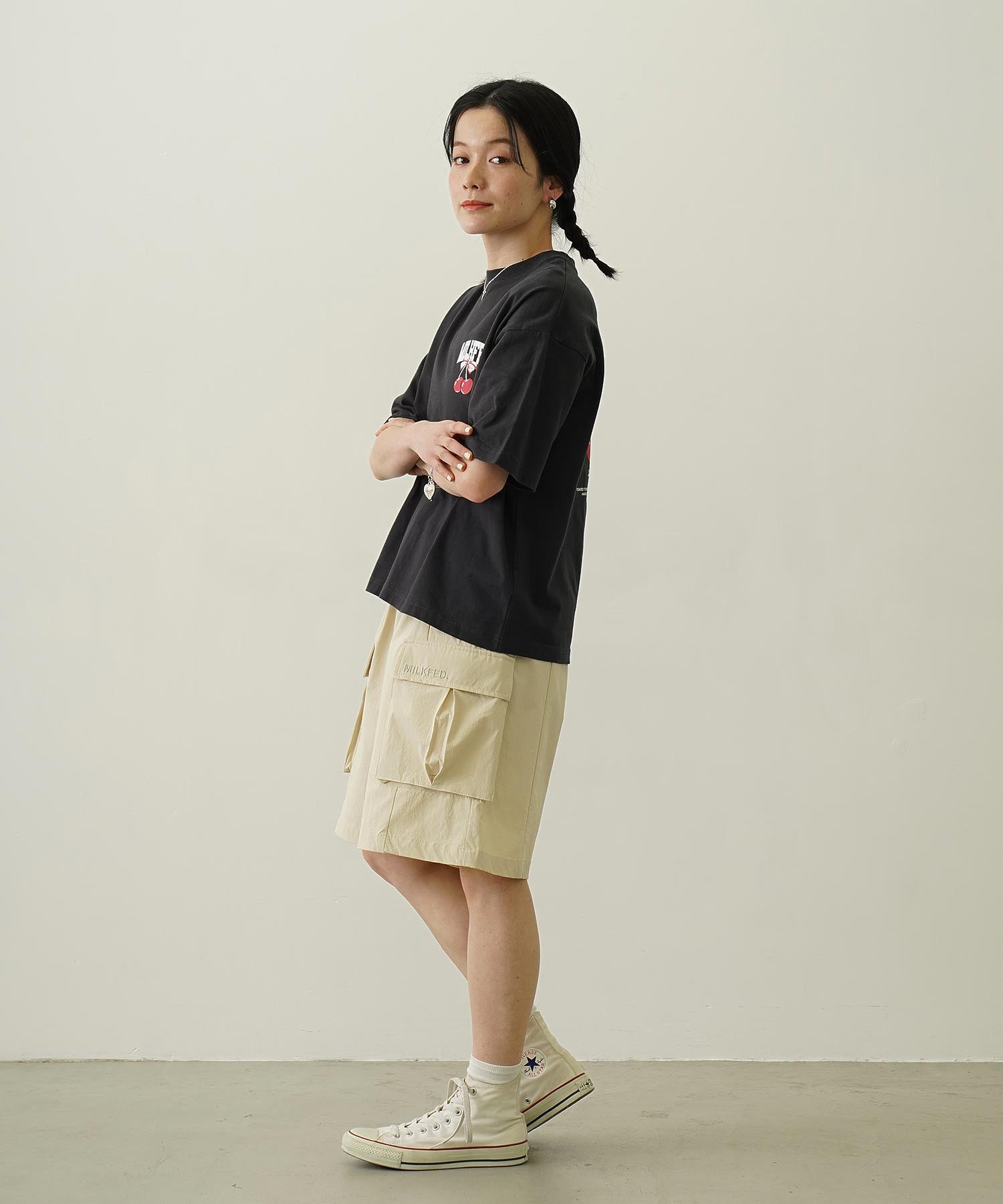 MILKFED. ×OP CARGO SHORTS