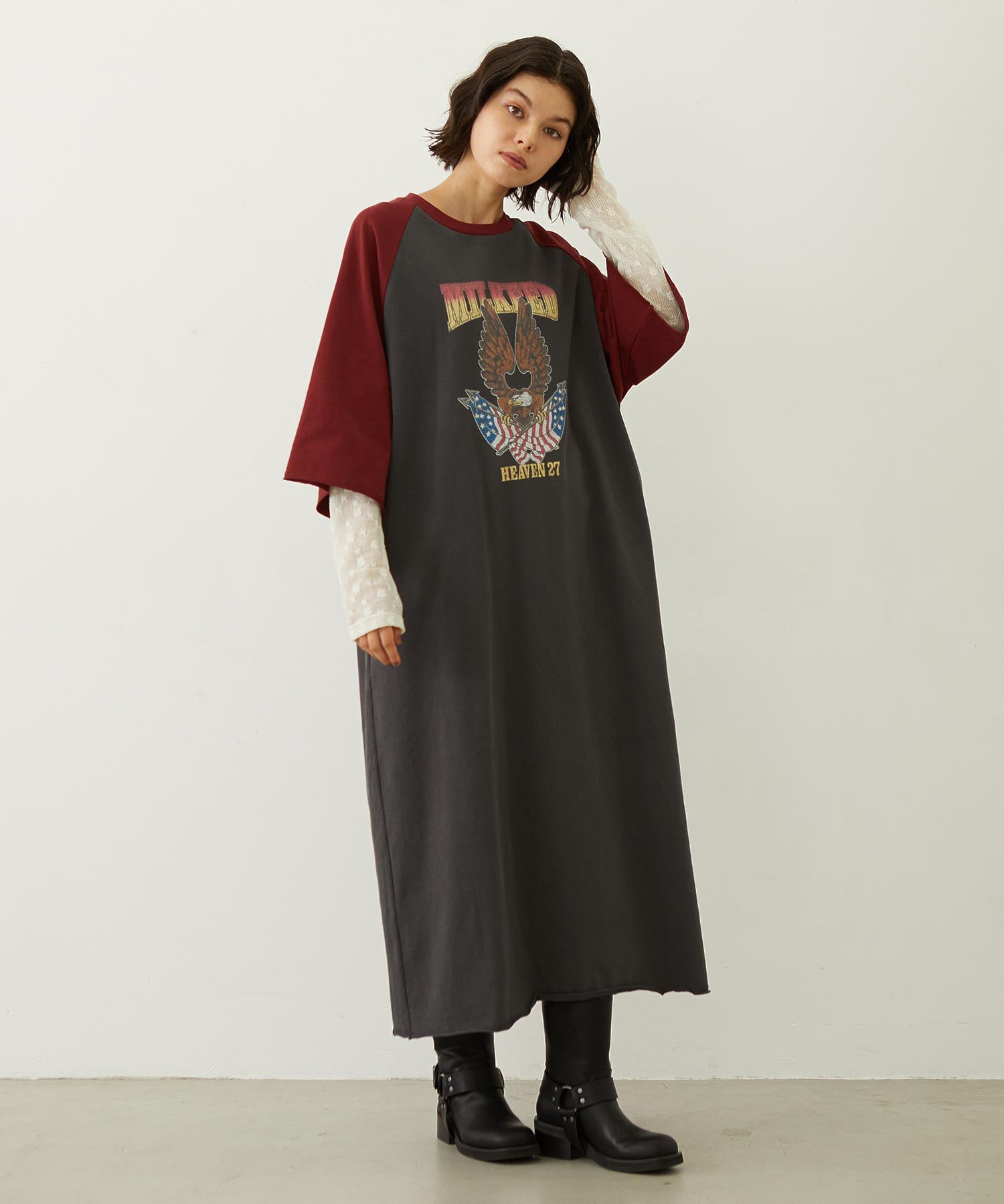 EAGLE B/B TEE DRESS