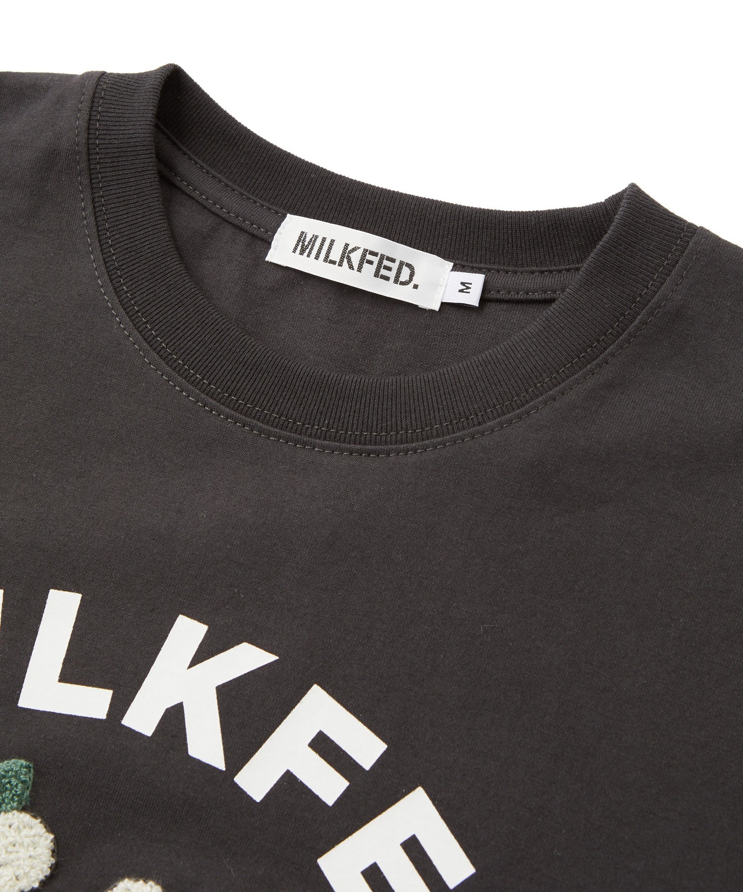 FLOWER SAGARA EMBROIDERY WIDE S/S TEE