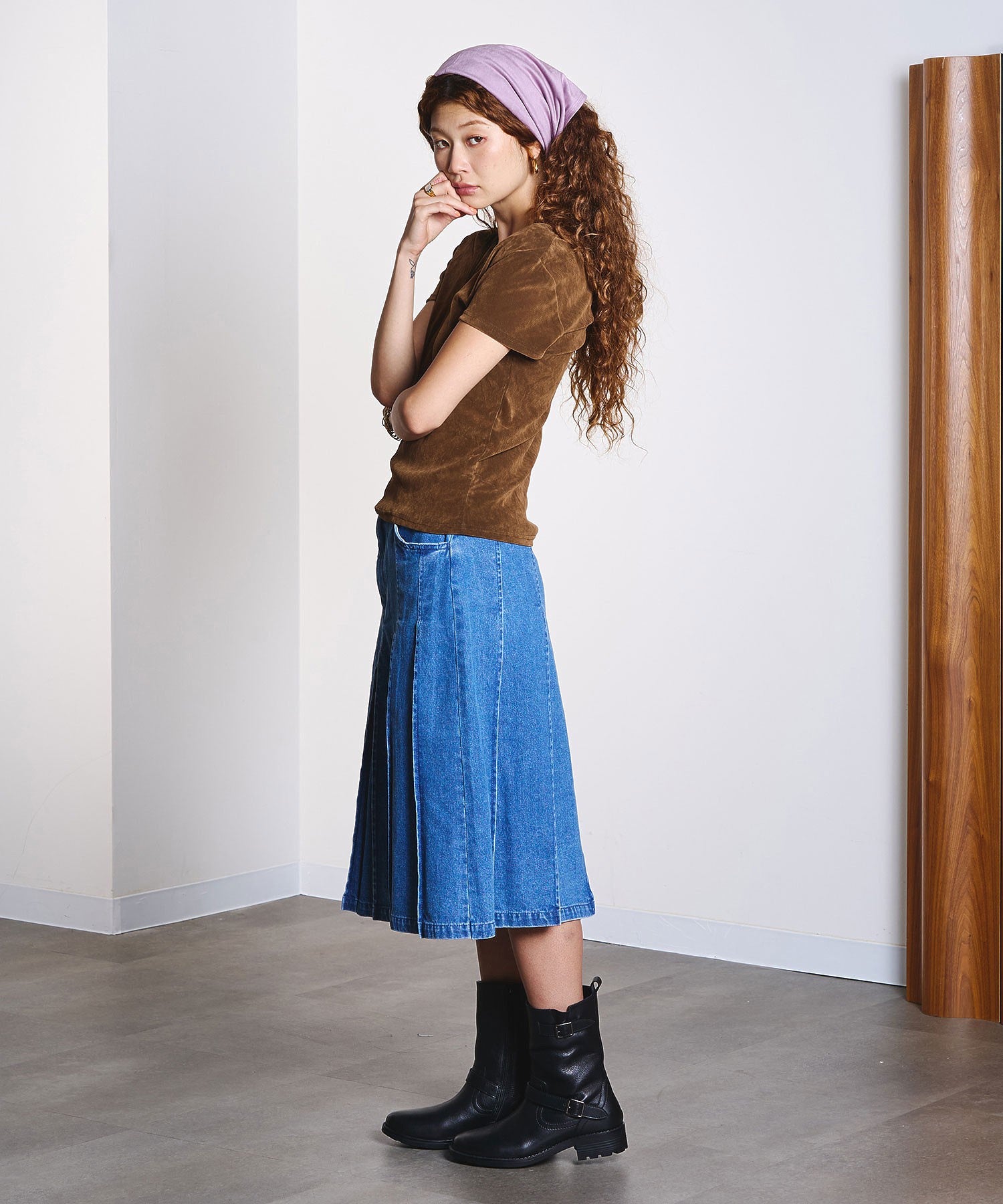 FAUX SUEDE PANTS