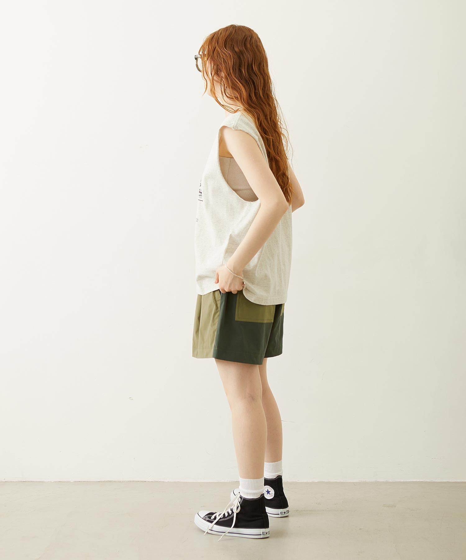 BICOLOR PANTS