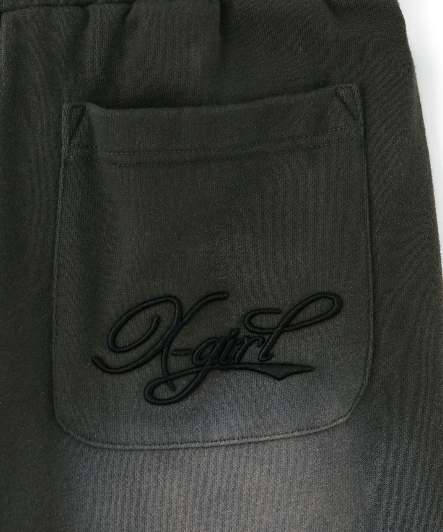 SPRAY PRINT BALLOON SWEAT PANTS