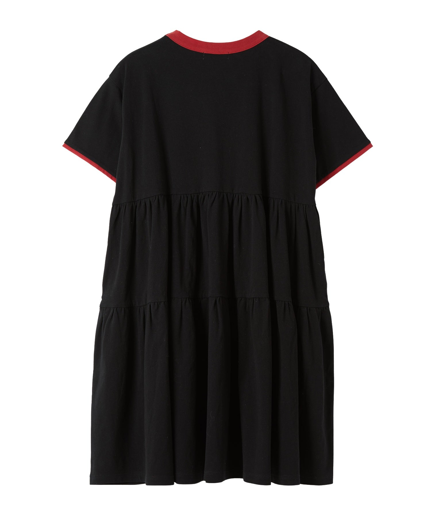 BAR LOGO TIERED DRESS