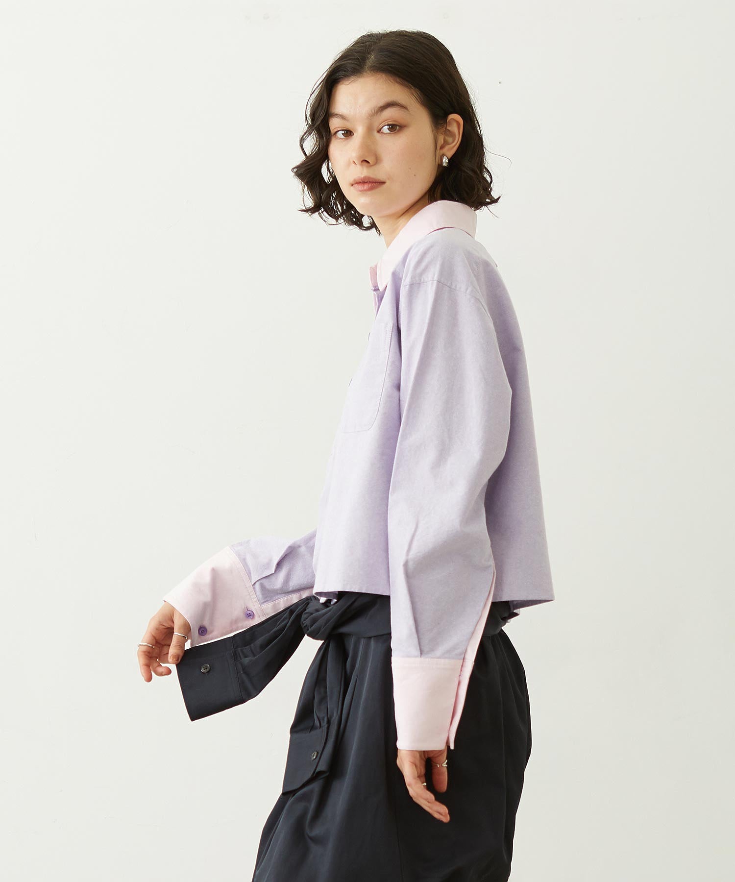 ACCENT COLLAR and CUFFS SHIRT