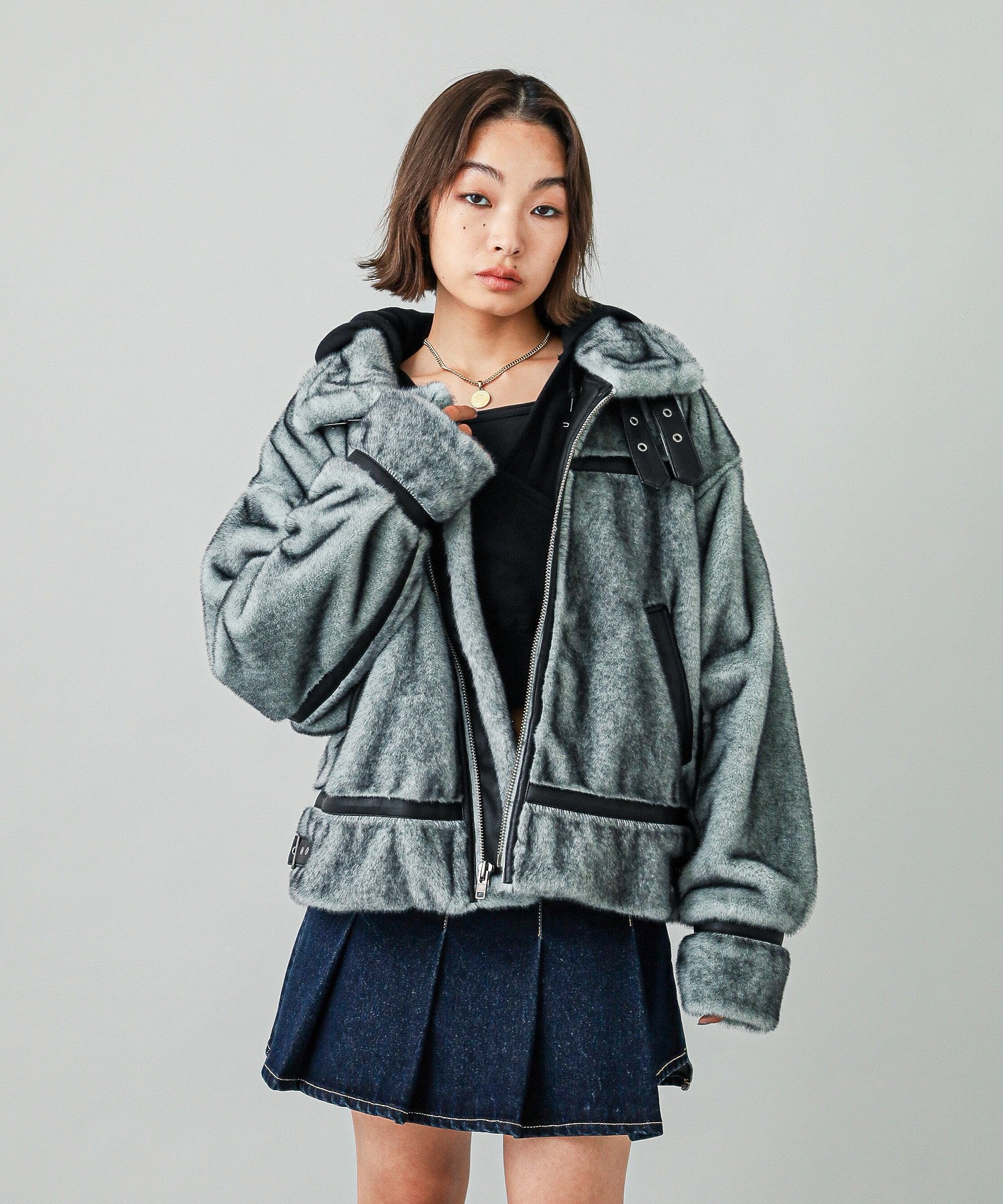 B3 FAUX FUR JACKET