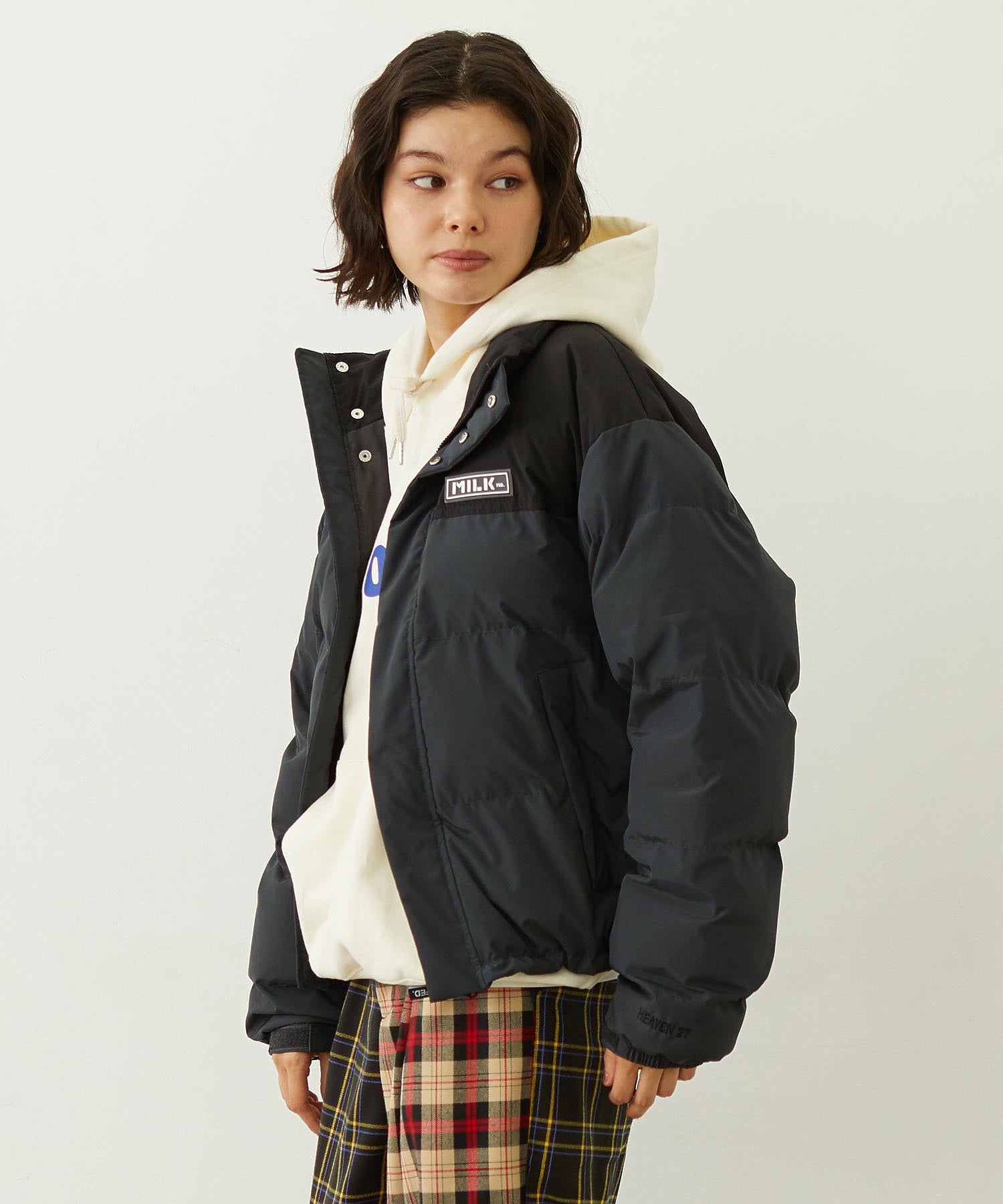 BAR PATCH PUFFER JACKET
