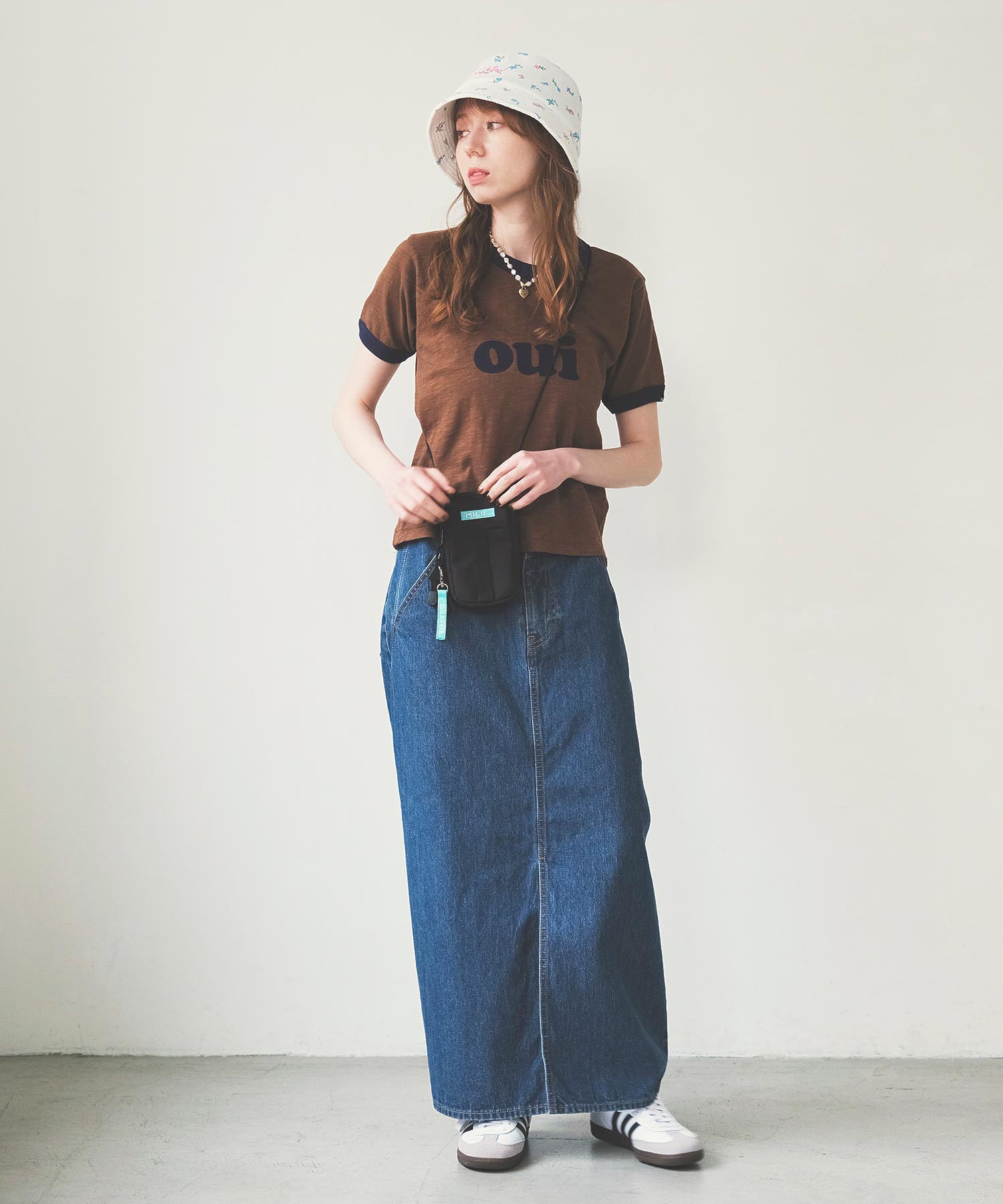 model：H160 着用サイズ：ONESIZE