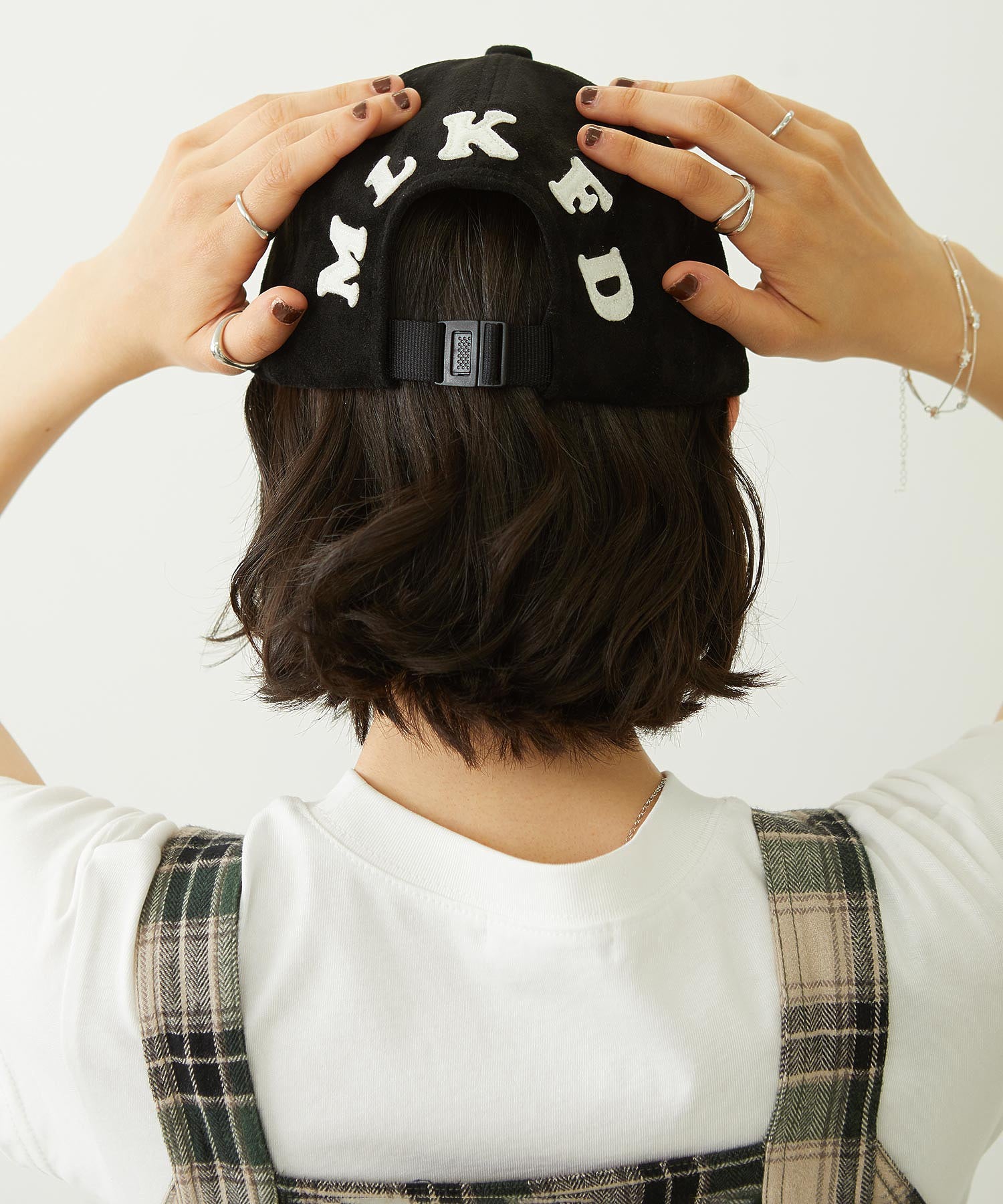 INITIAL EMBROIDERED CAP