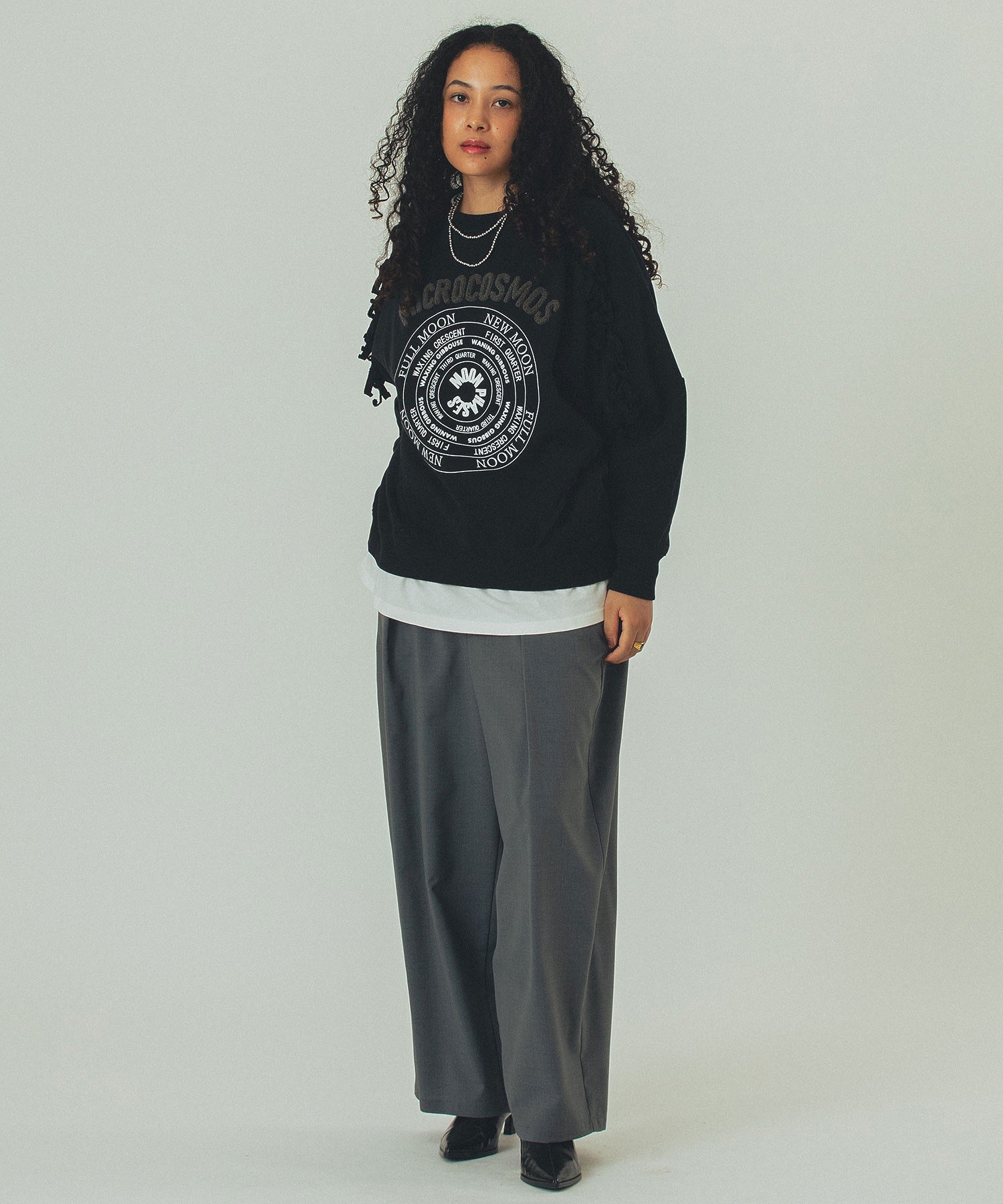 model:168cm 着用サイズ:ONE SIZE