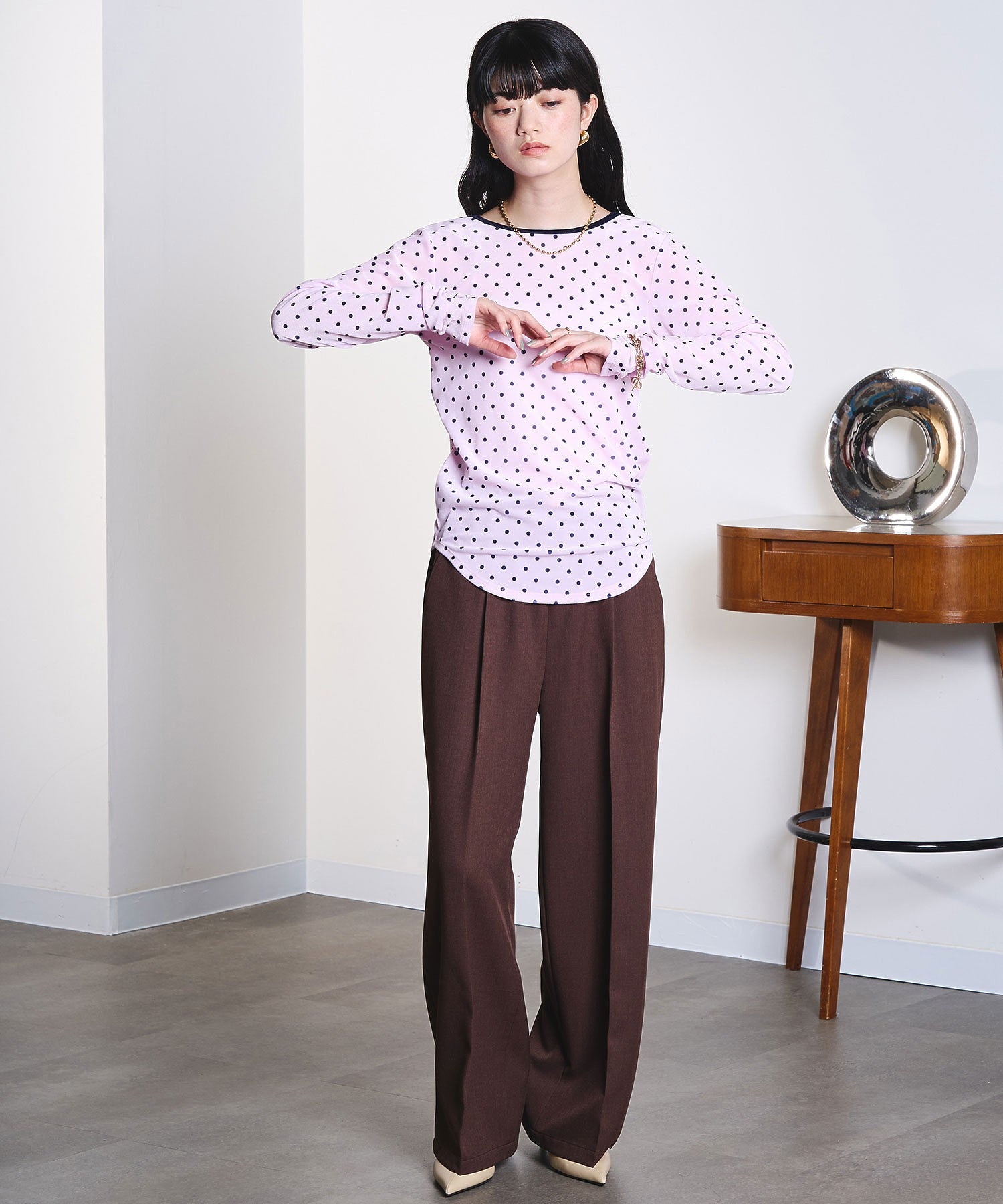 model:163cm 着用サイズ:ONE SIZE