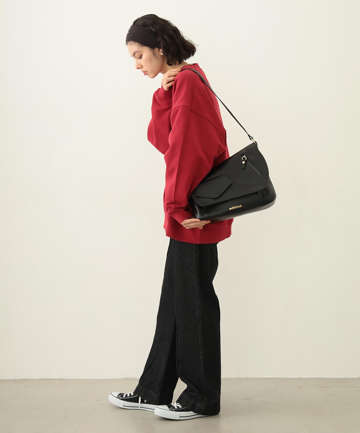 ASYMMETRY FLAP BAG