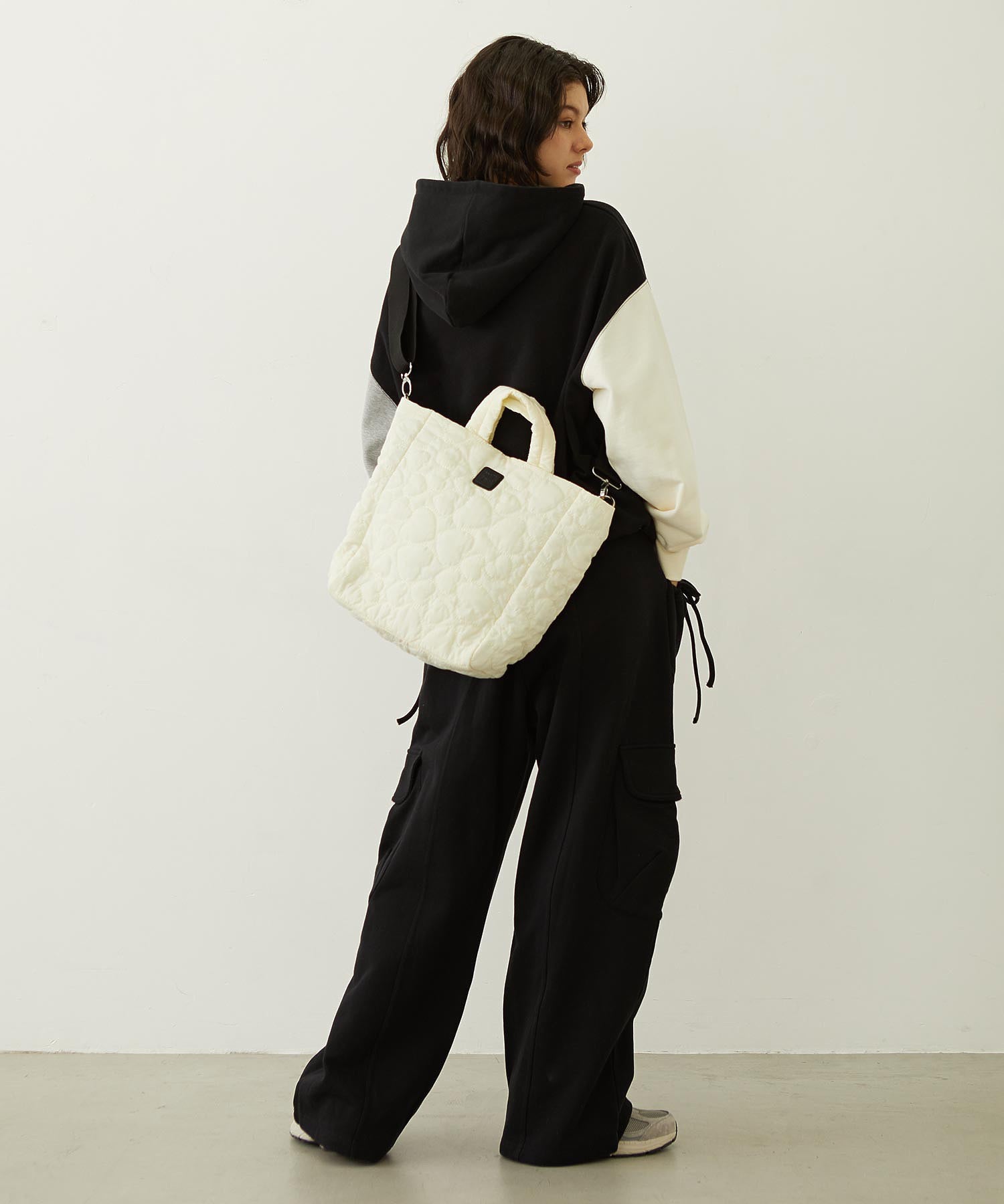 HEART QUILTED BAG