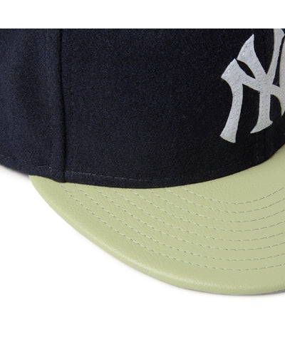 【NEWERA】5950 GORO NEYYAN MELTON NVY LTGRN