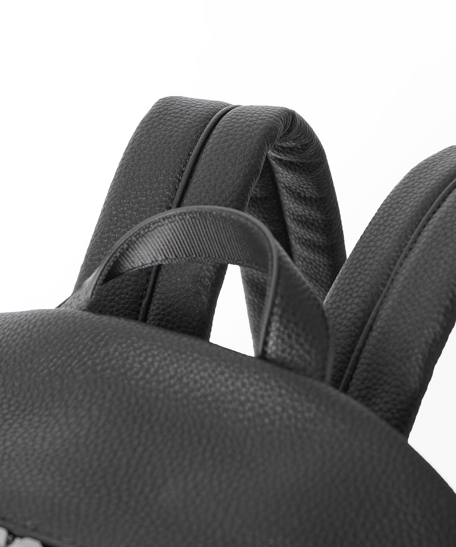 FAUX LEATHER BACKPACK