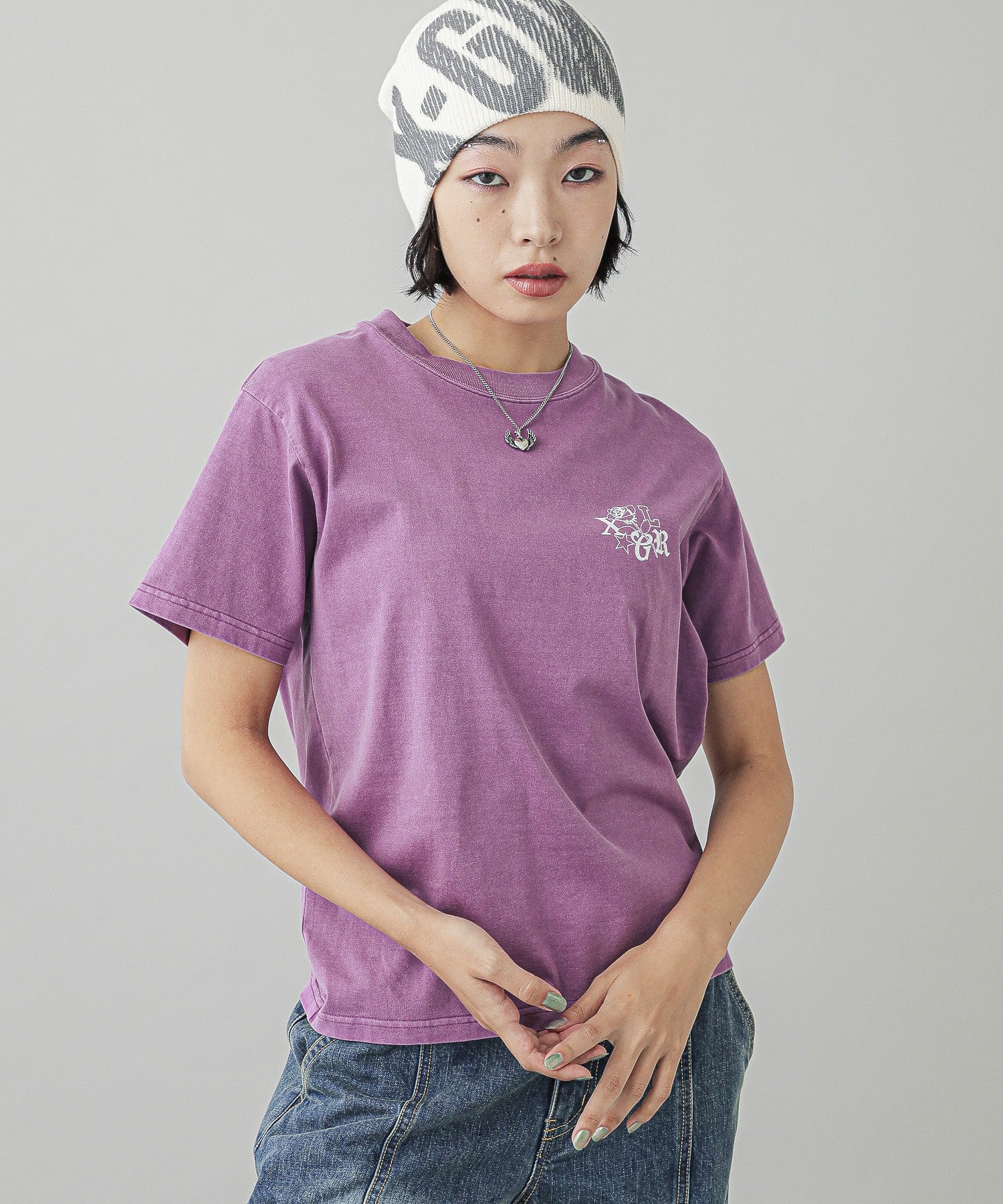 ROSE LOGO FADED S/S TEE