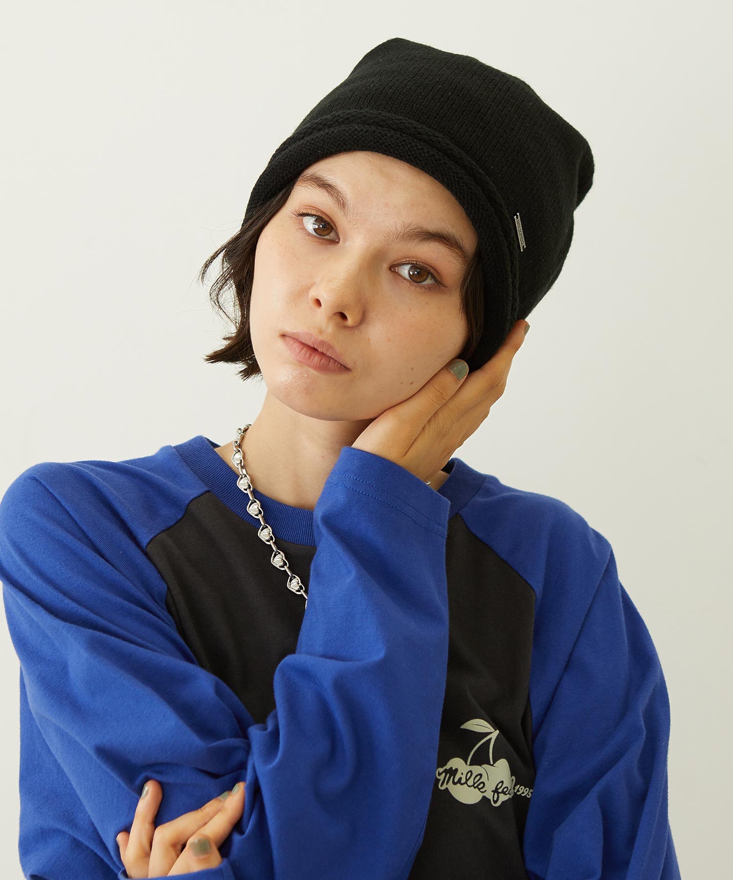 LOOSE KNIT CAP