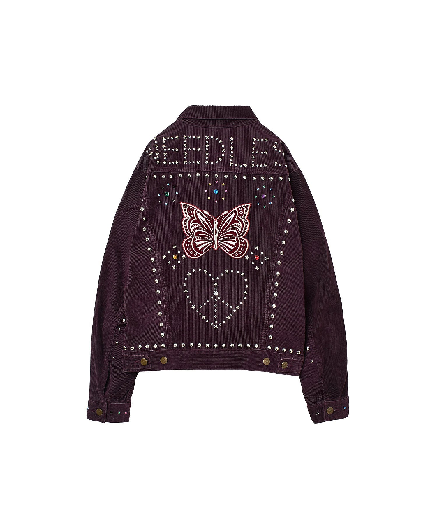 NEEDLES/STUDDED JEAN JACKET