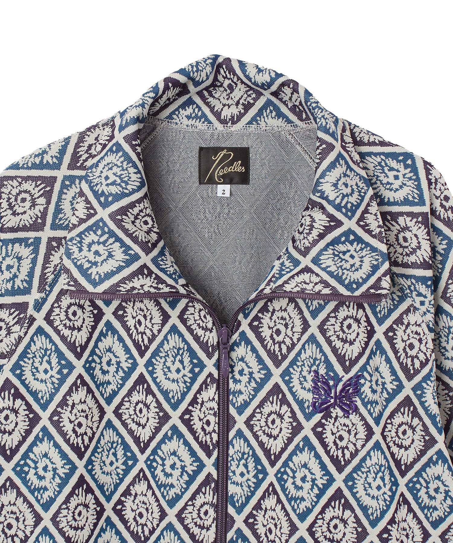 NEEDLES/TRACK JACKET POLY JACQUARD