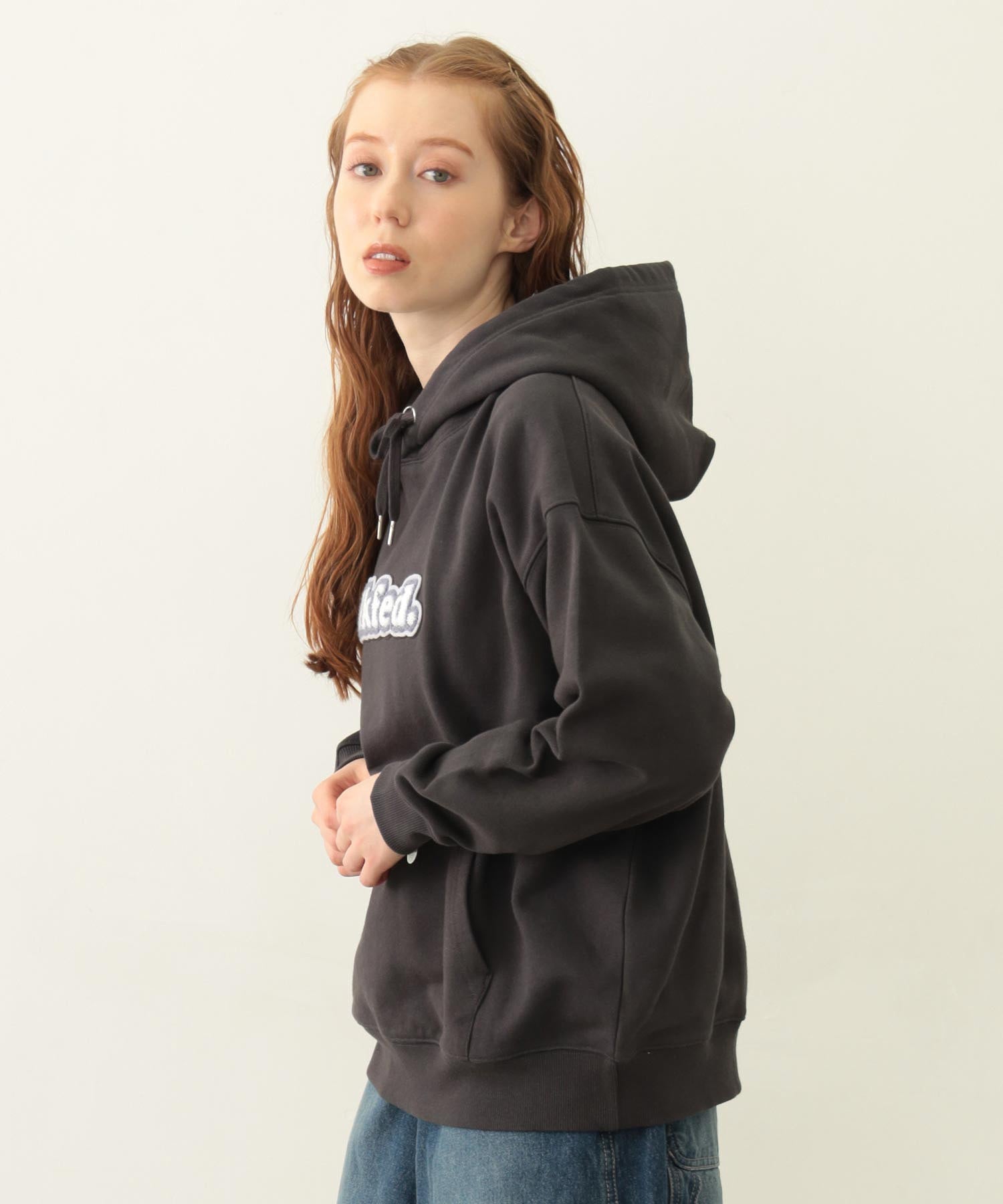 COOPER LOGO WIDE SWEAT HOODIE