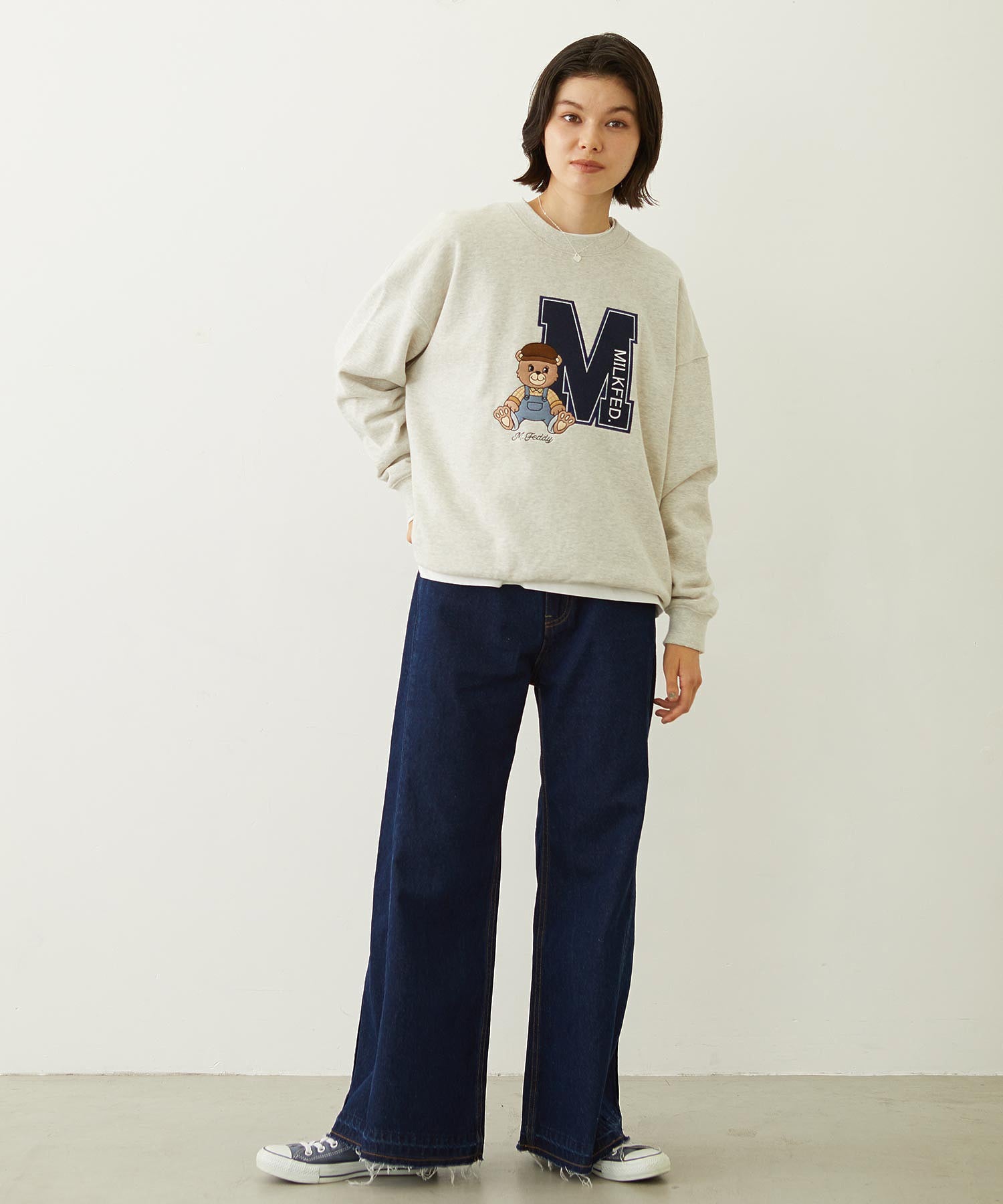 M.FEDDY EMBLEM SWEAT TOP