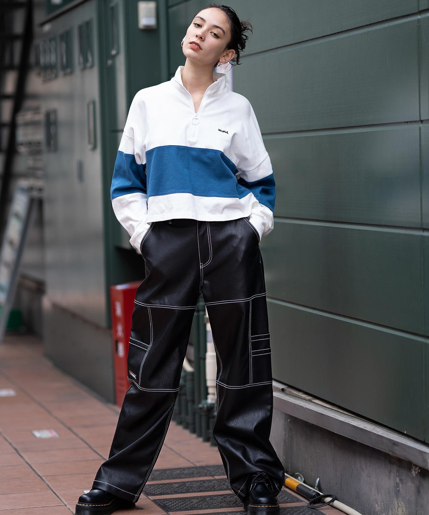 model:COURTNEY H:165cm 着用サイズ:M