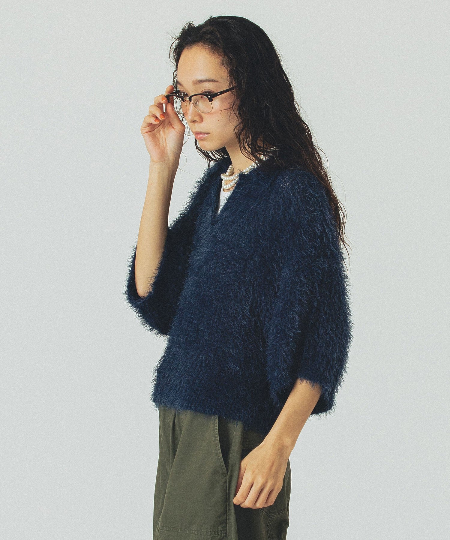model:161cm 着用サイズ:ONE SIZE