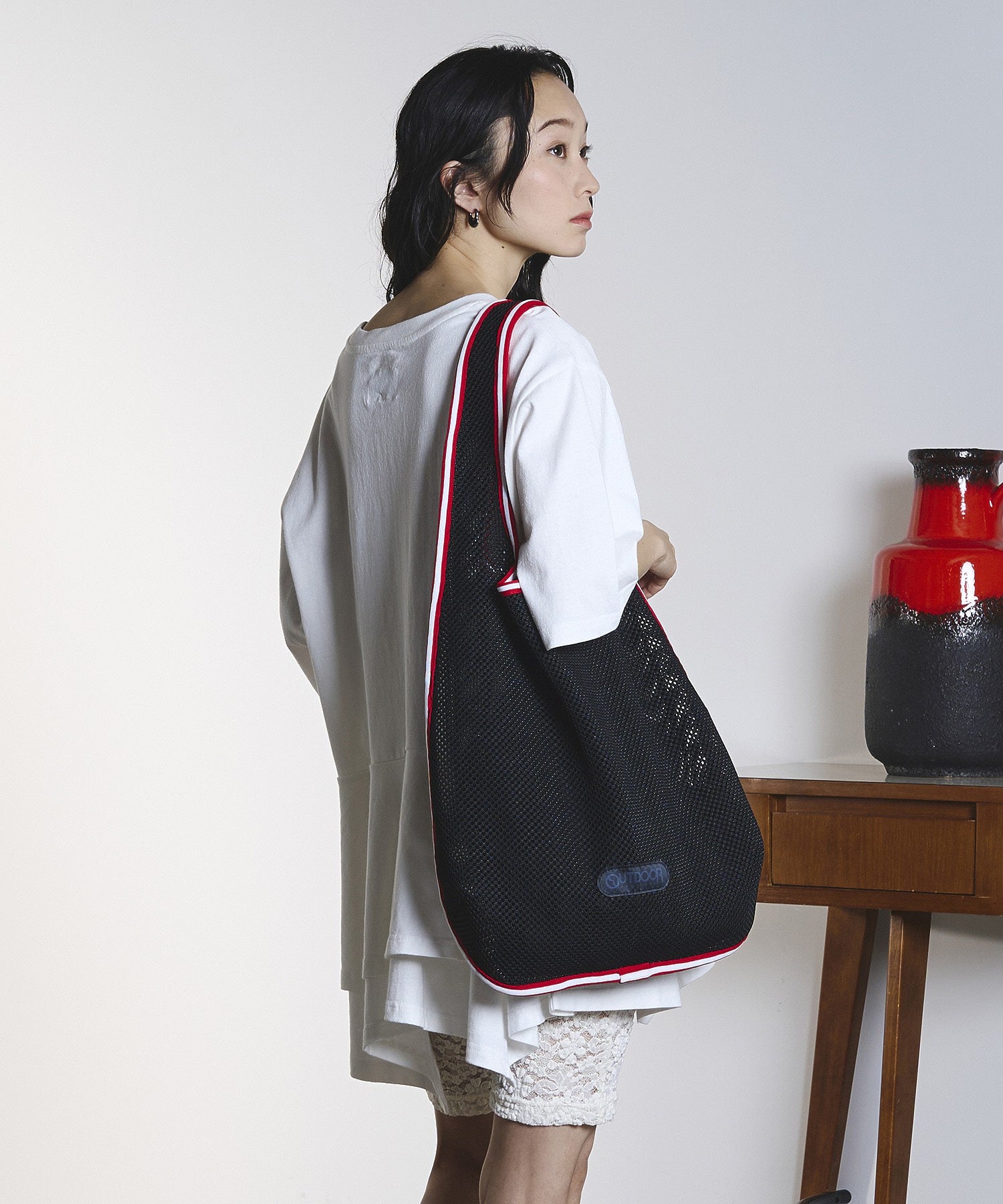 model:161cm 着用サイズ:ONE SIZE