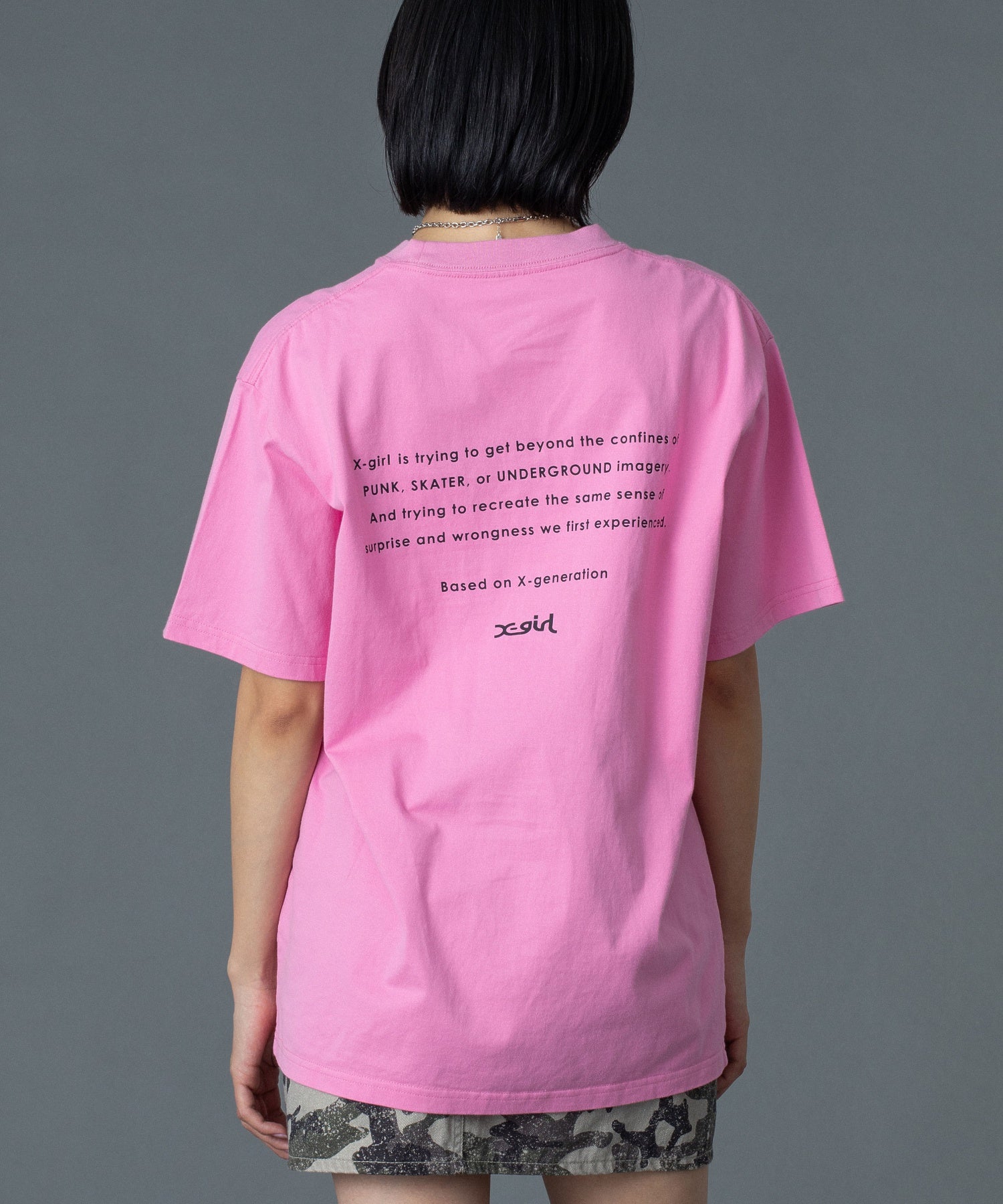 FACE AND WORDS POCKET S/S TEE