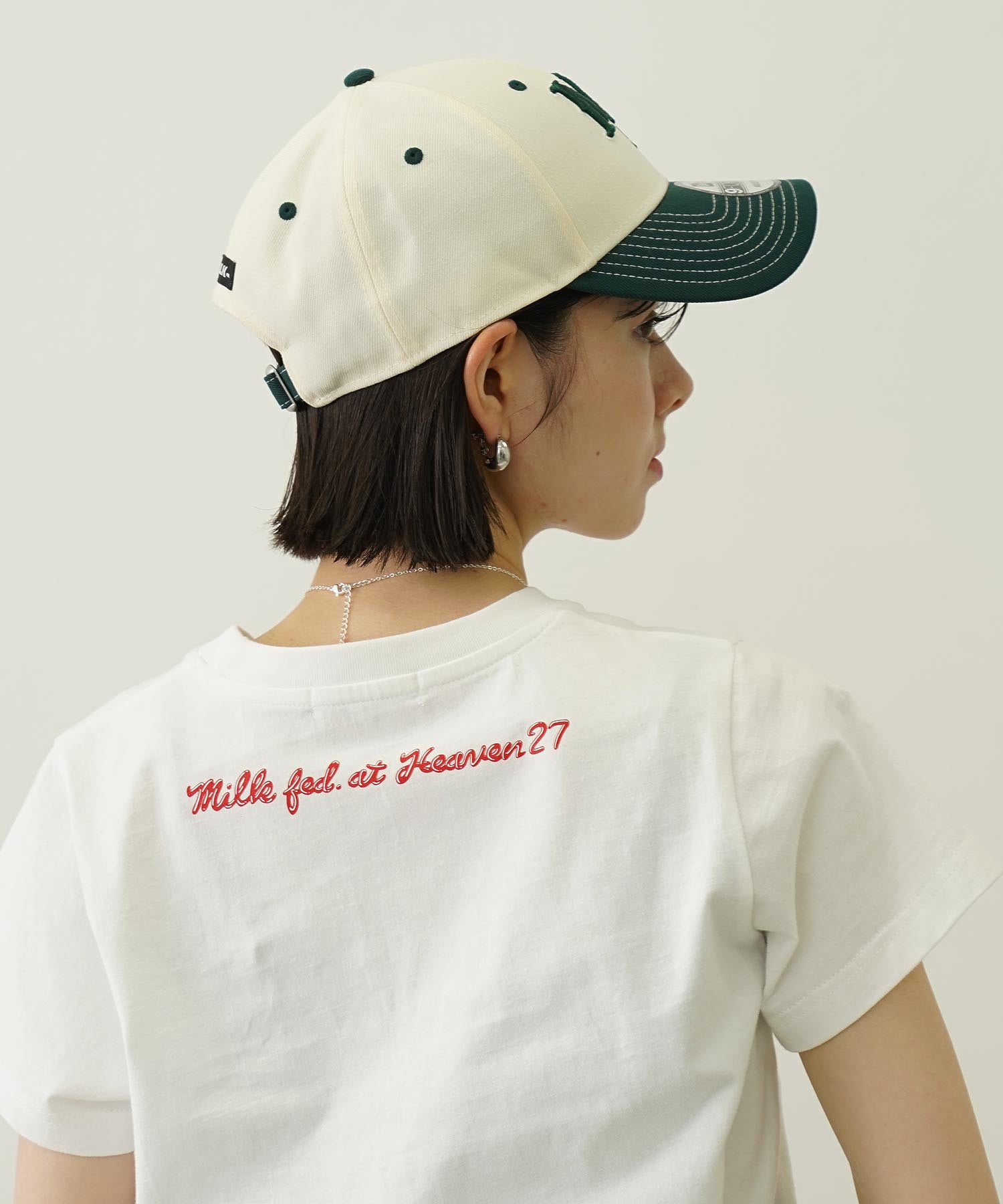 MILKFED.×NEWERA 9FORTY MF LOGO CAP