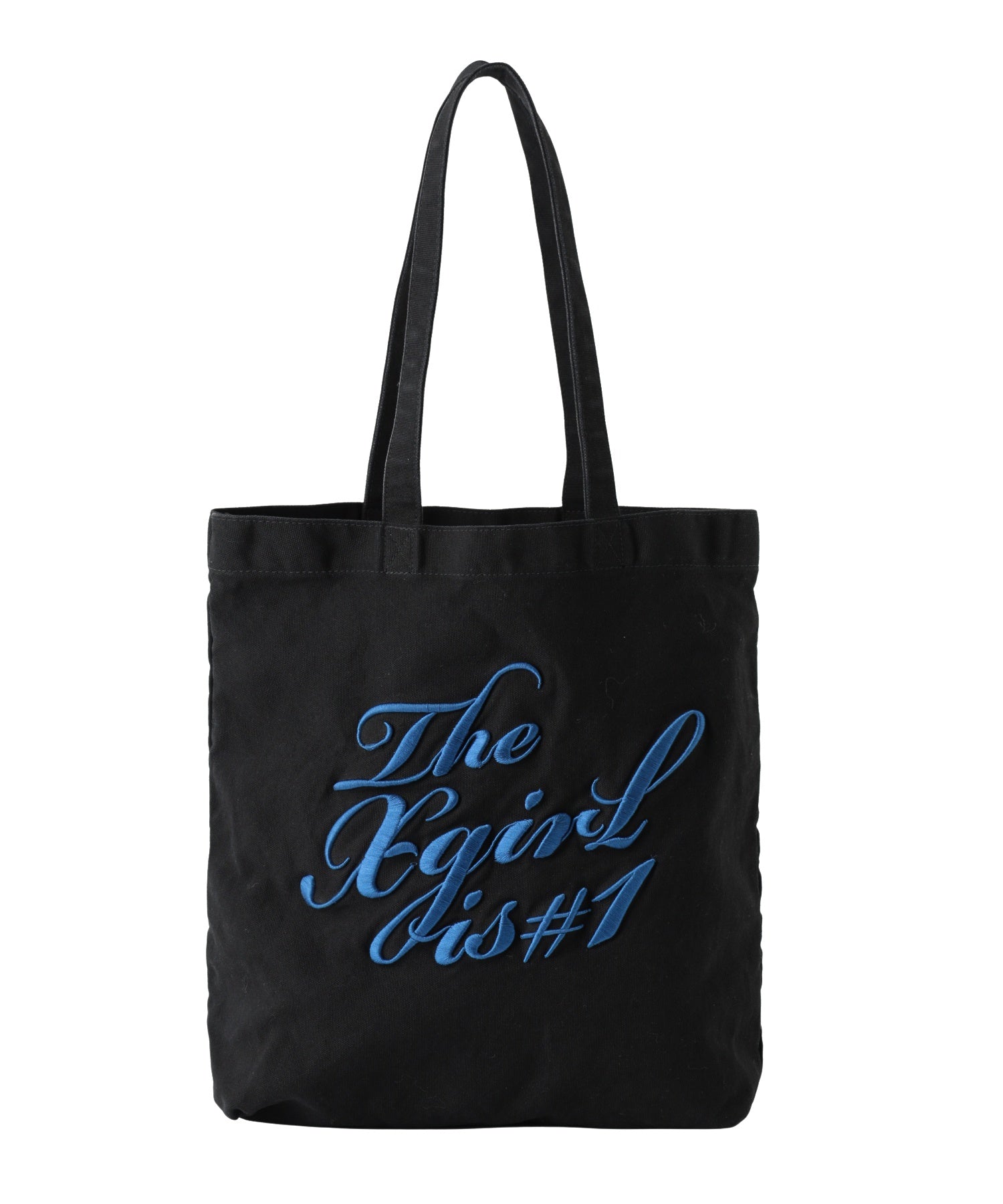 THE X-GIRL IS NUMBER ONE TOTE BAG