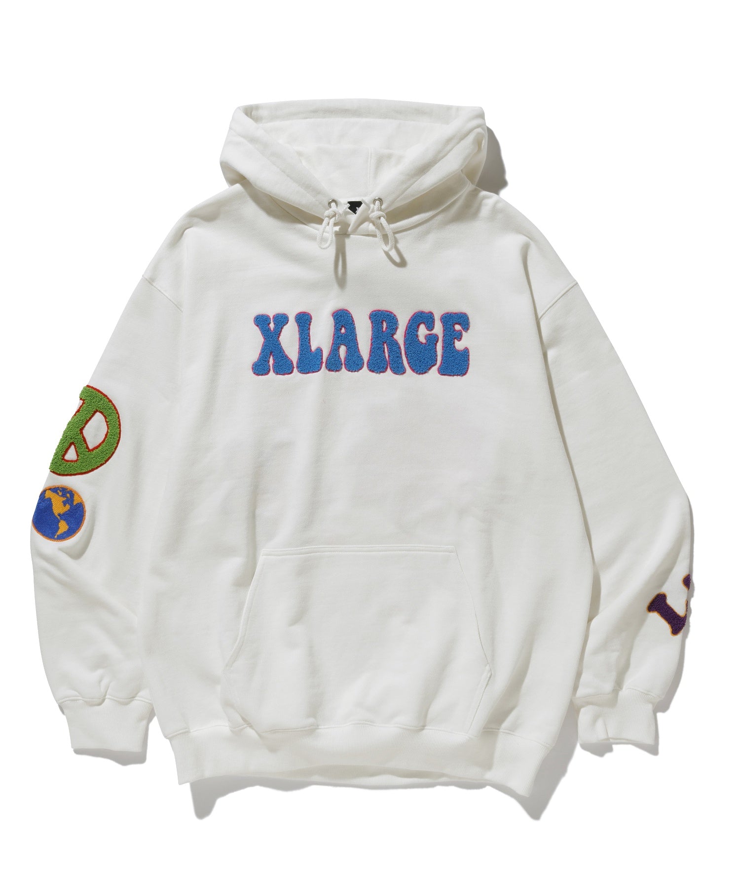 FLOWER PULLOVER HOODED SWEAT