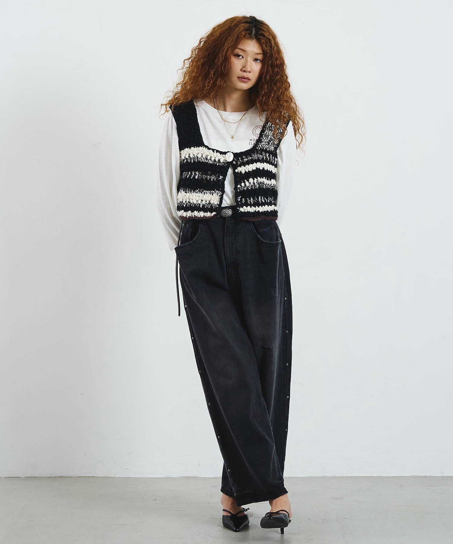 model:168cm 着用サイズ:ONE SIZE