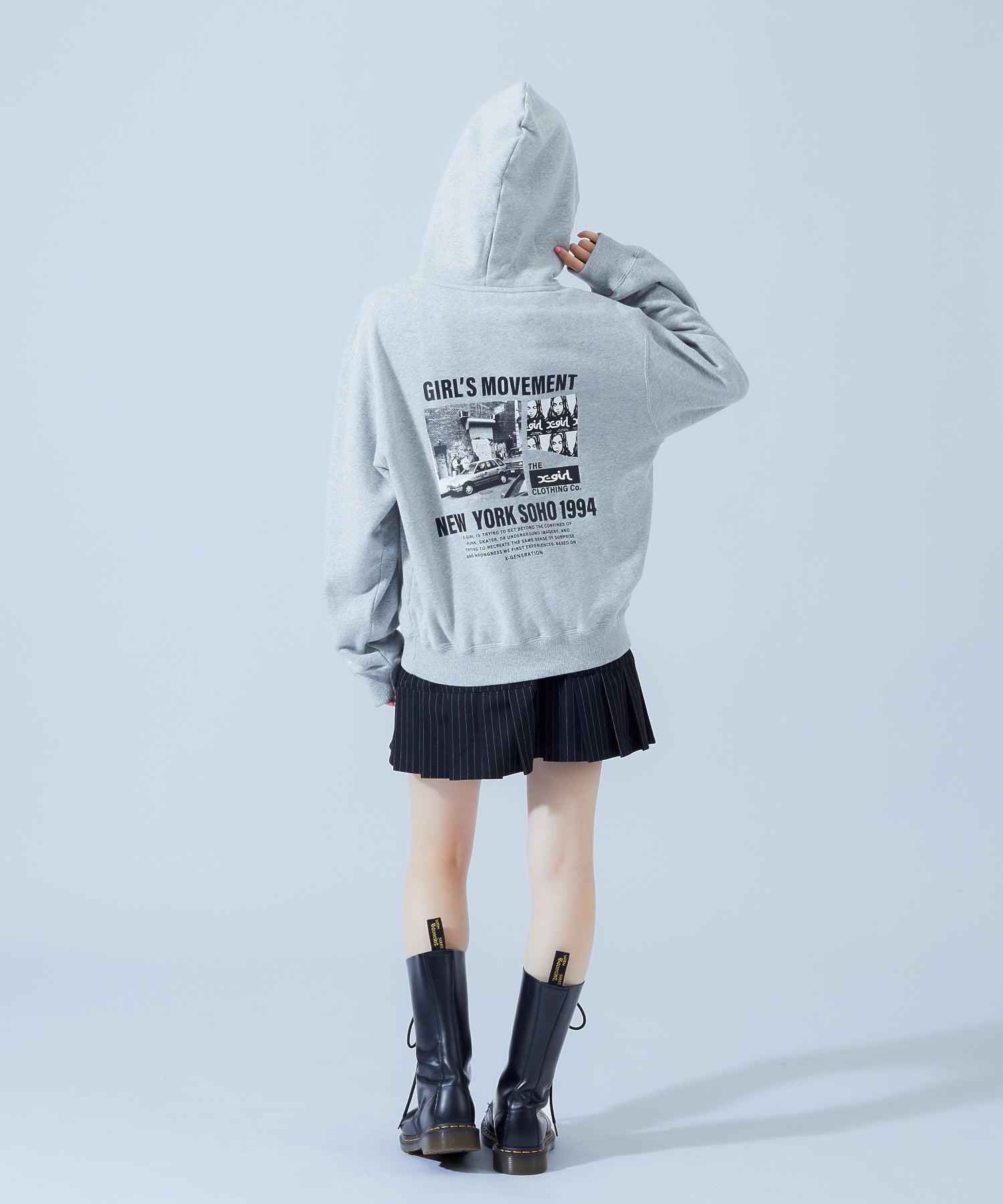 【WEB限定】 X-girl HISTORY SWEAT HOODIE