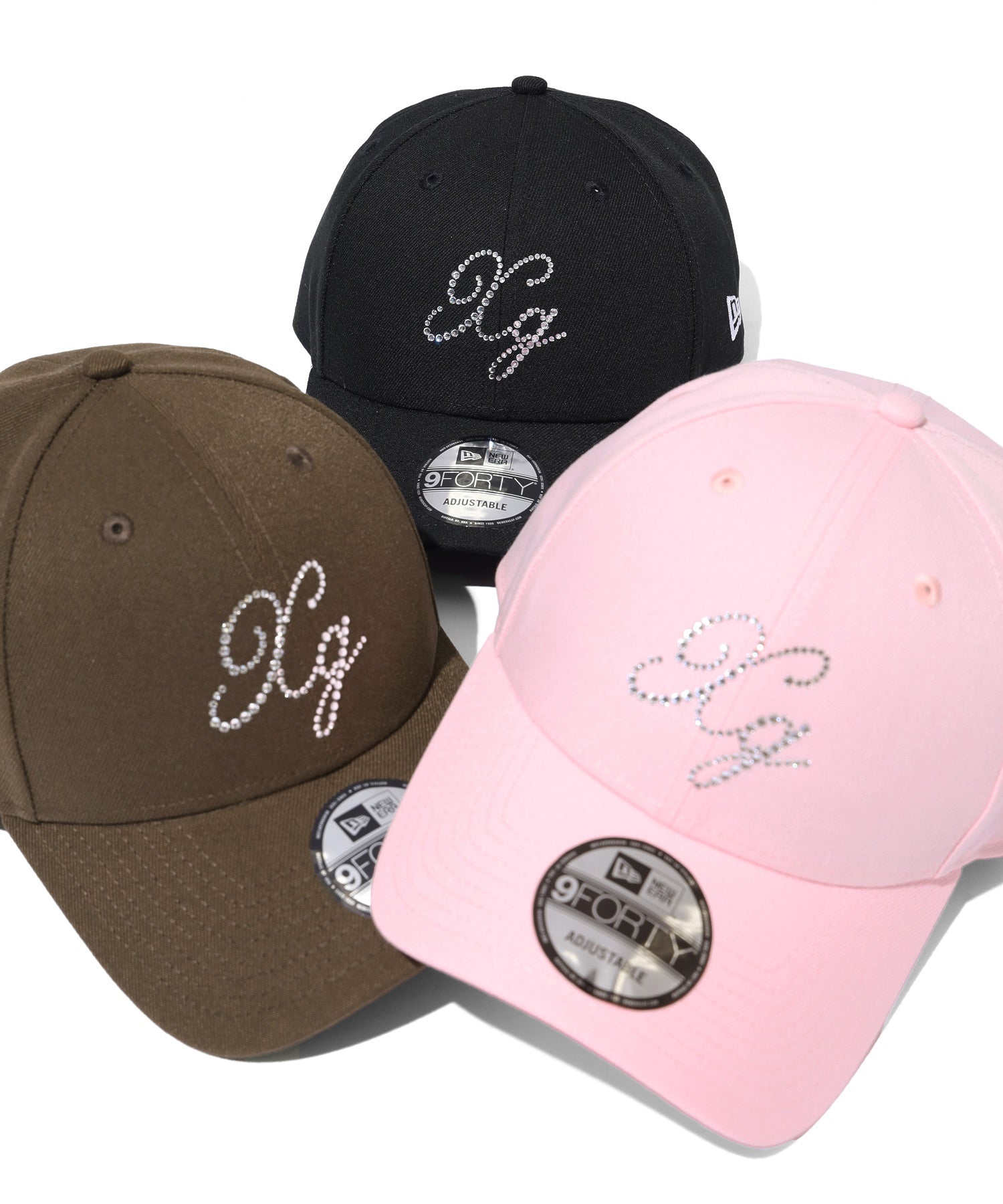 X-girl × NEW ERA(R) 9FORTY RHINESTONE LOGO CAP
