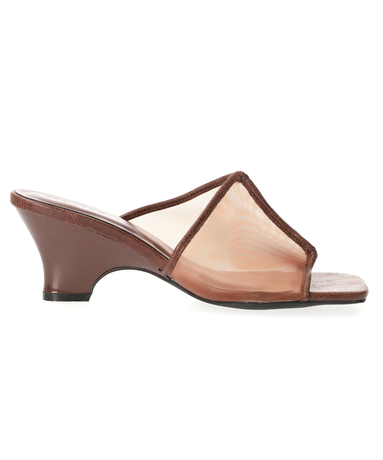 WEDGE TULLE SANDAL