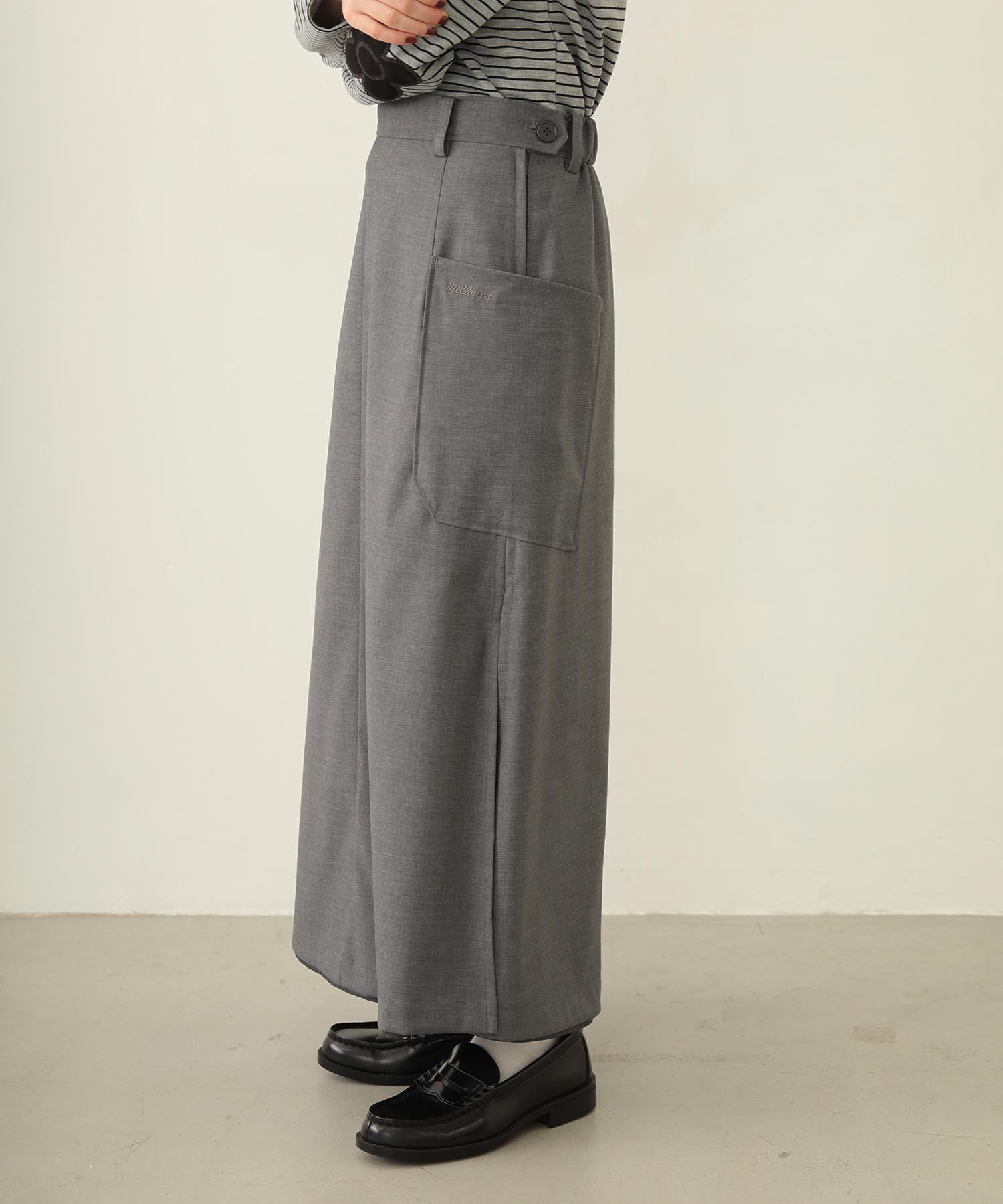 FLARED CARGO SKIRT