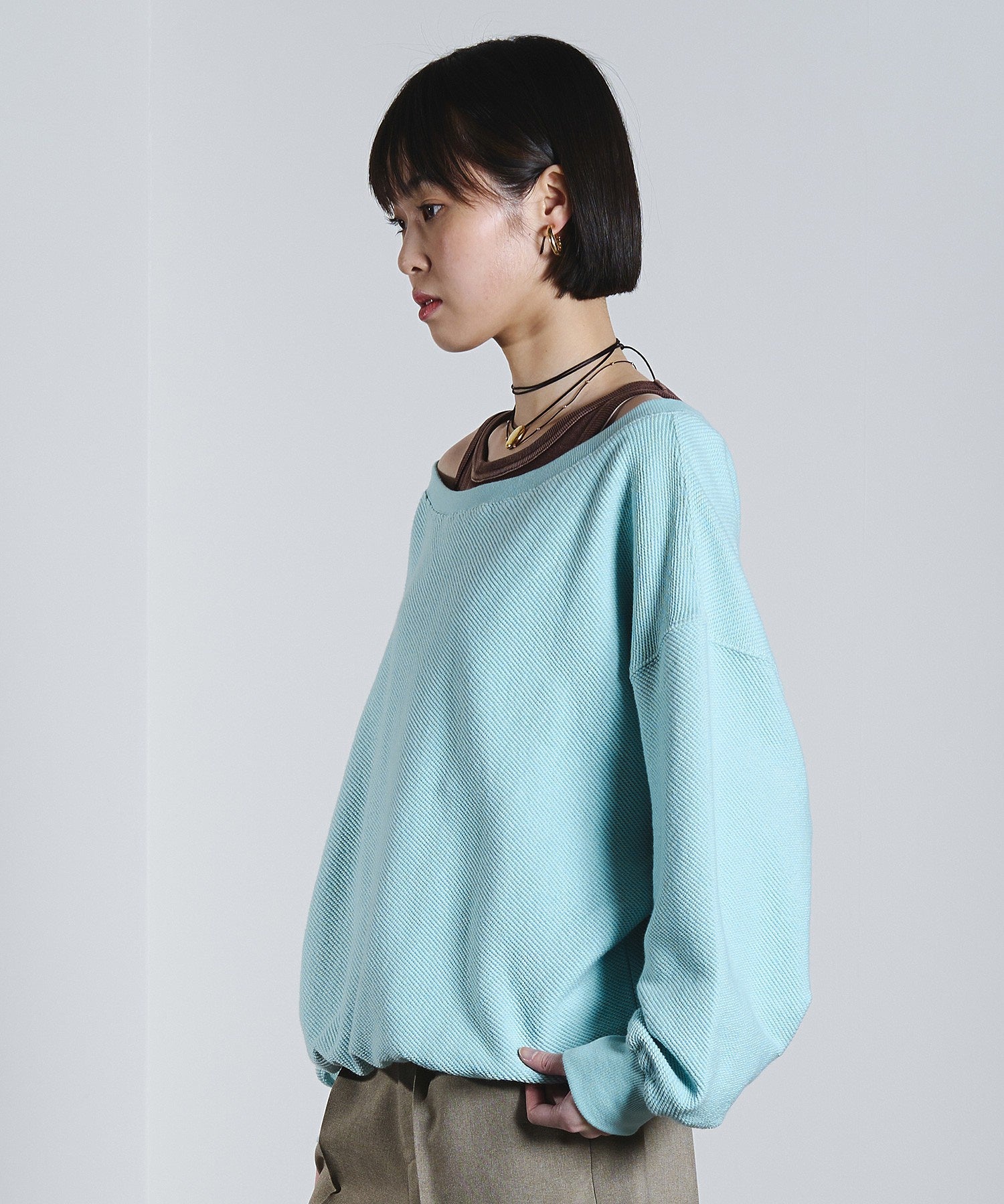 model:168cm 着用サイズ:ONE SIZE