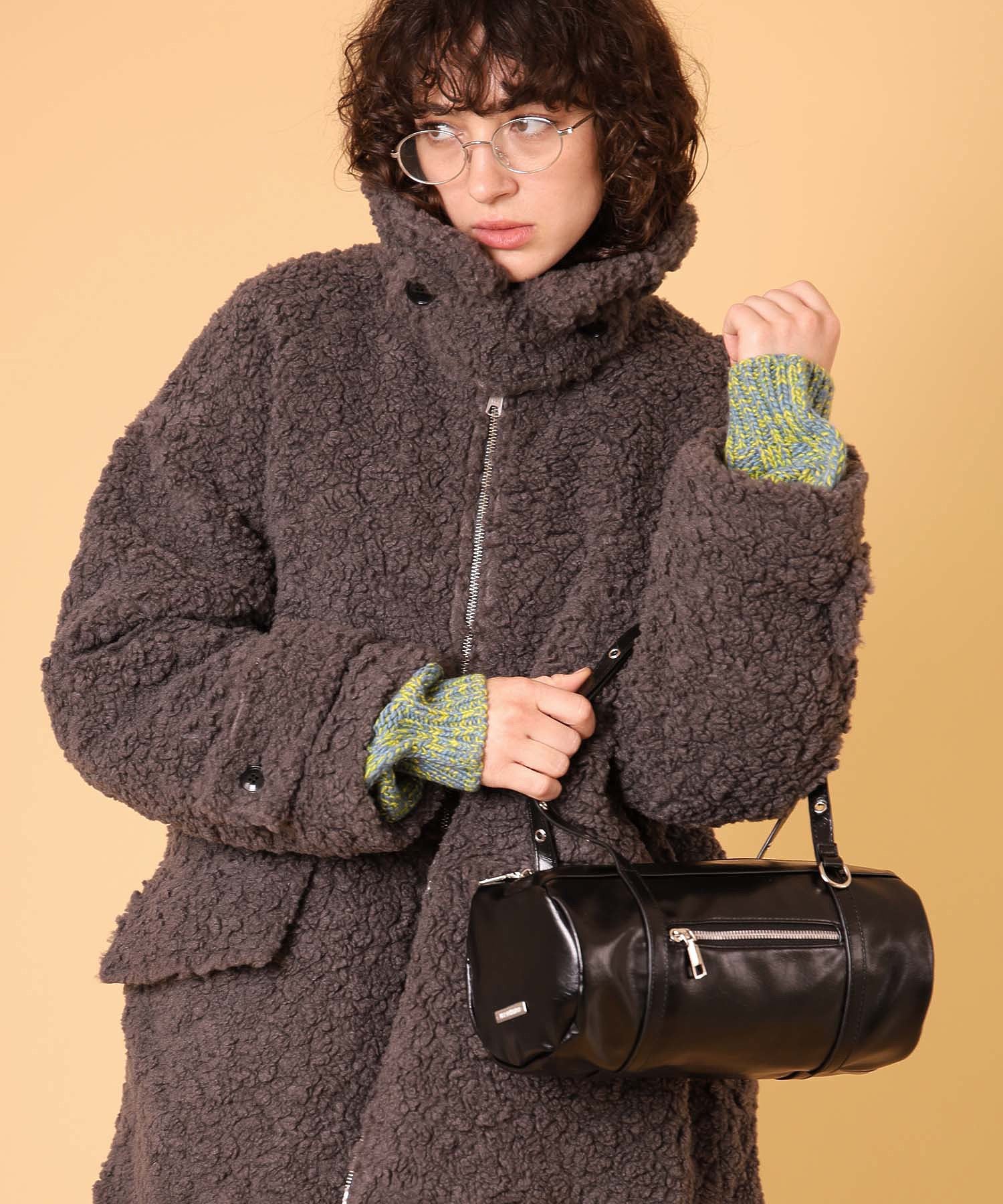 ハトメベルトボストンバッグ